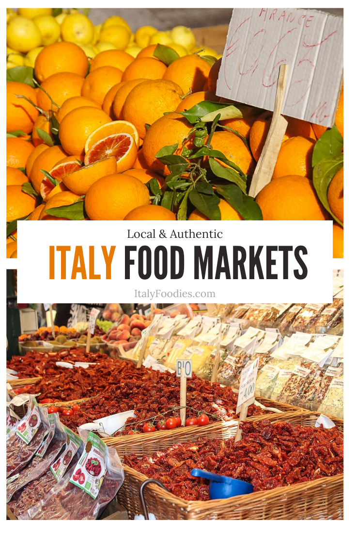 A good food market is at the heart of any Italian neighborhood, and these Italy food markets are must-sees for your list! Markets in Rome | Palermo markets | markets Florence Italy | Venice markets 
