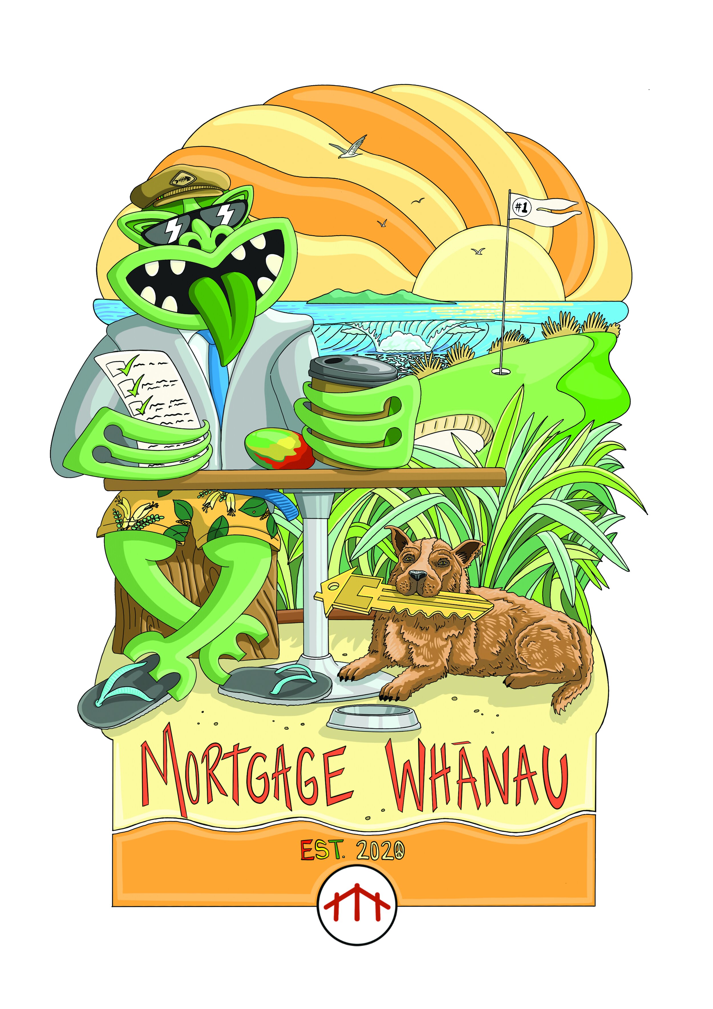 Mortgage Whanau - Tee Design