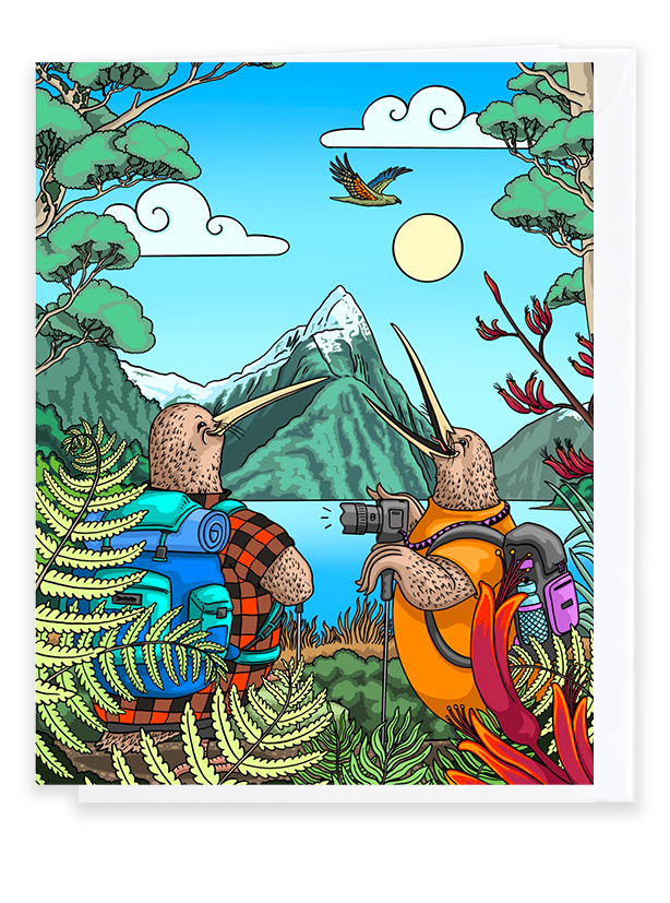 Milford Sound - A6 Greeting Card