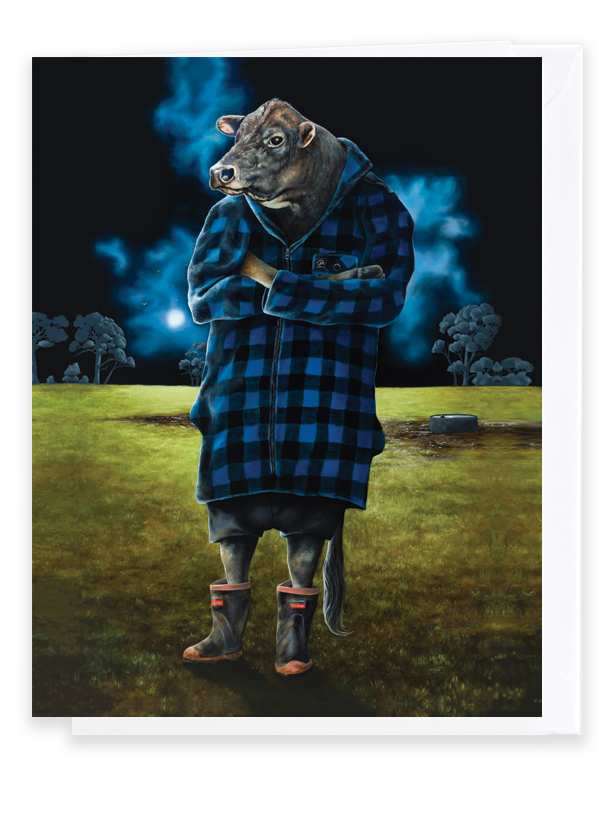 Boris - A6 Greeting Card
