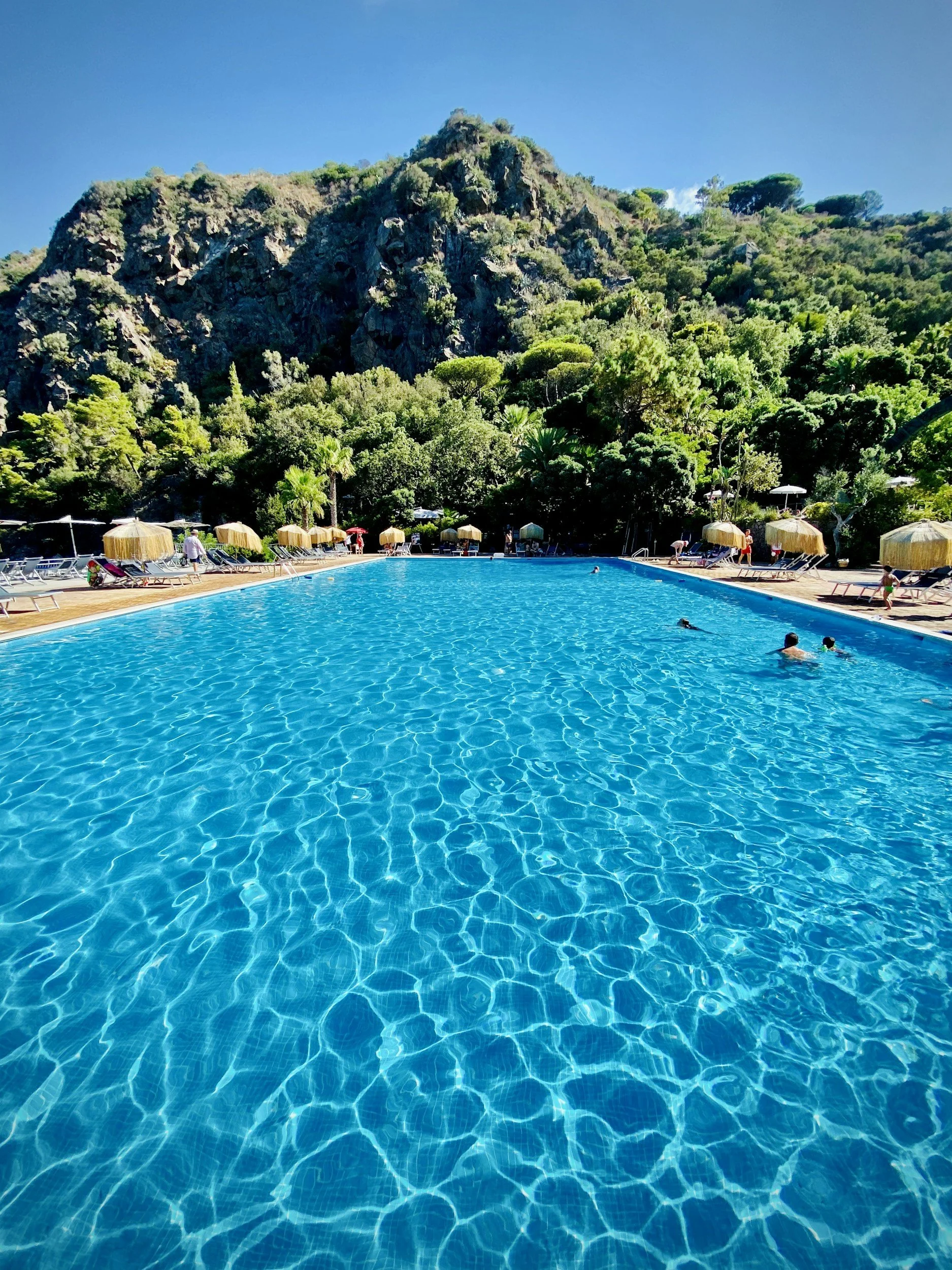 Thermal spa on Ischia Island