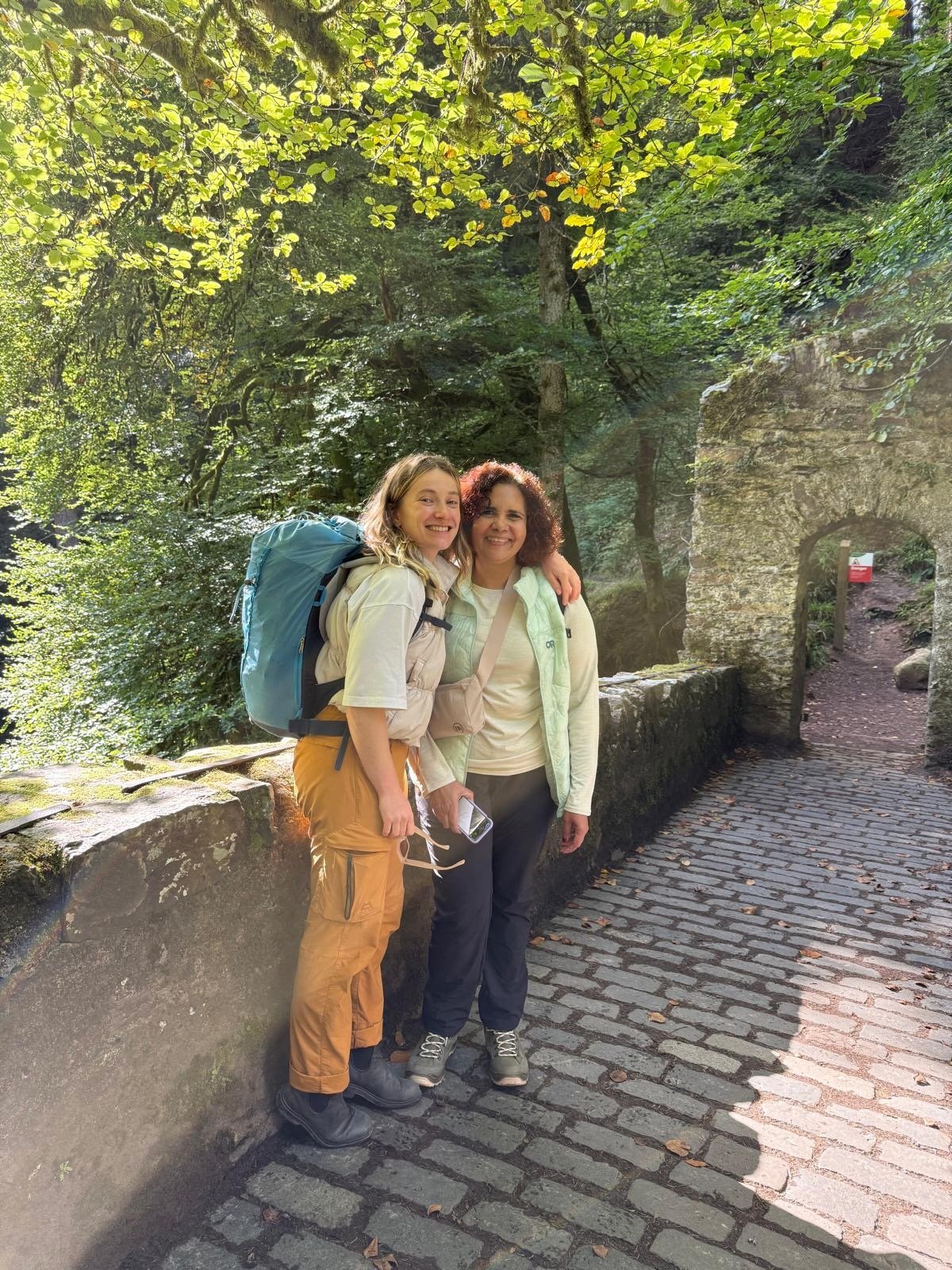 Hiking the Highlands of Scotland women-only group tour on the trail.jpeg