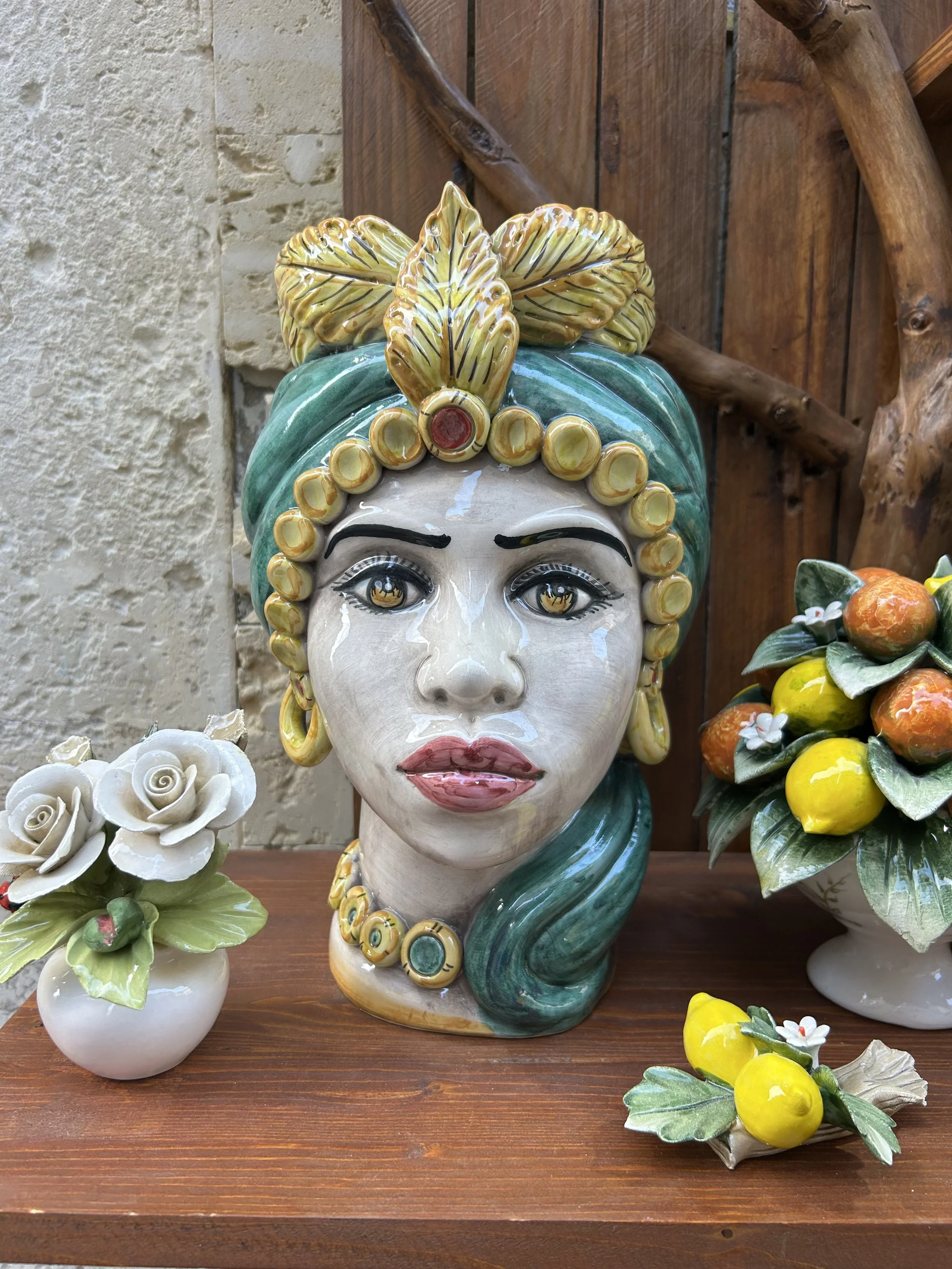 handmade pottery in Sicily