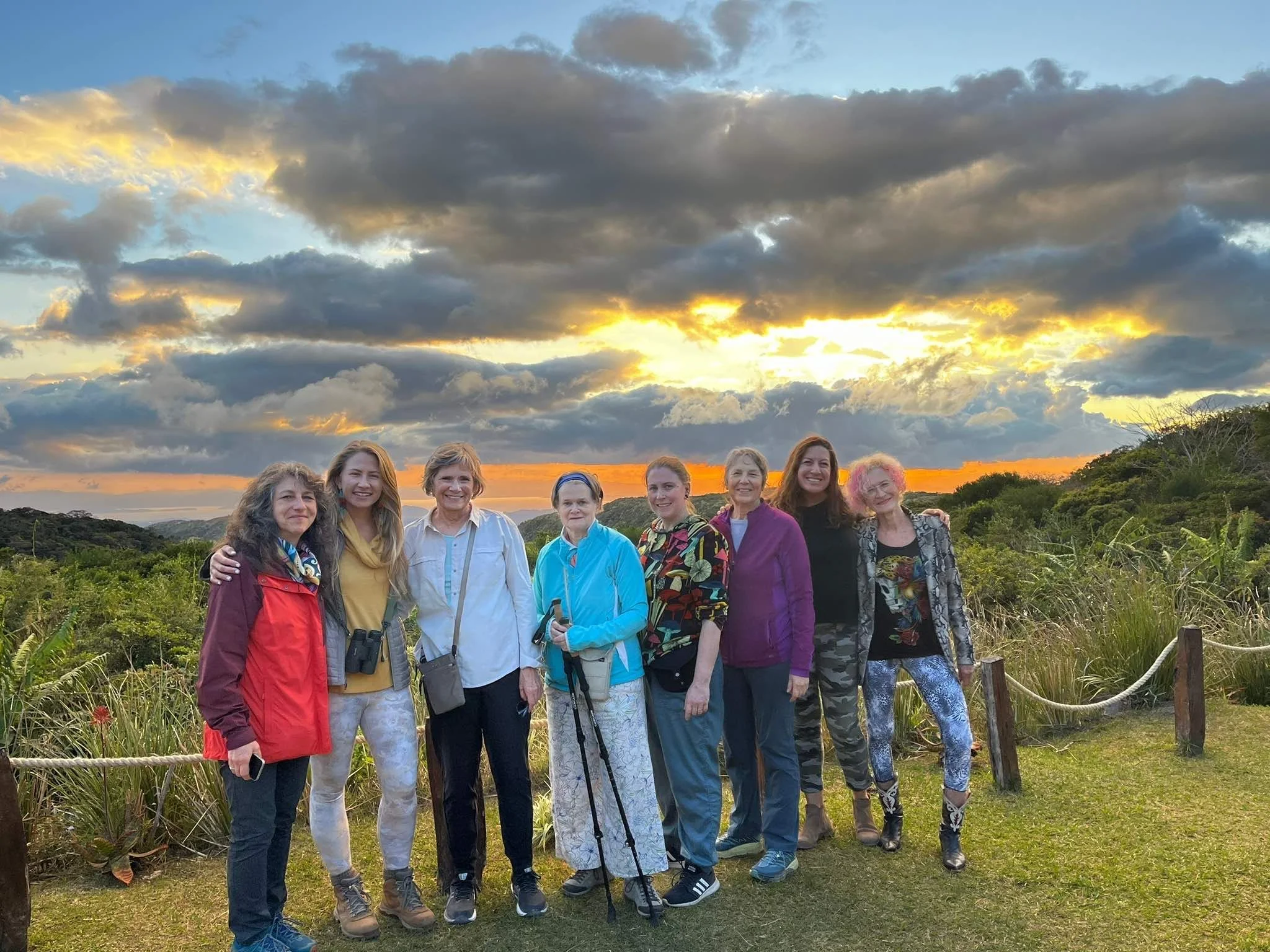 Group of women on a private group tour of Costa Rica