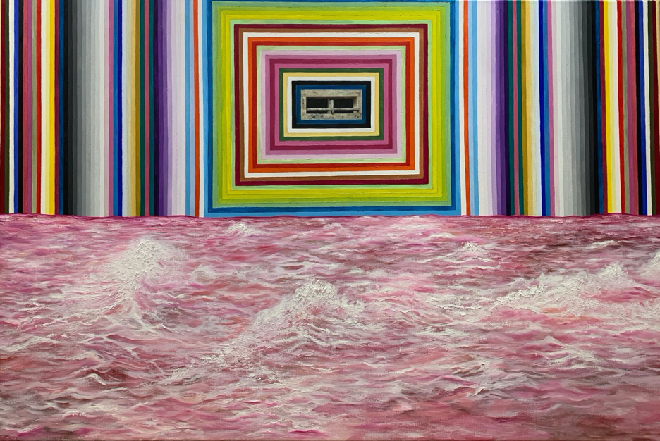 Inside Out, 150 x 100 cm, oil on canvas, 2020