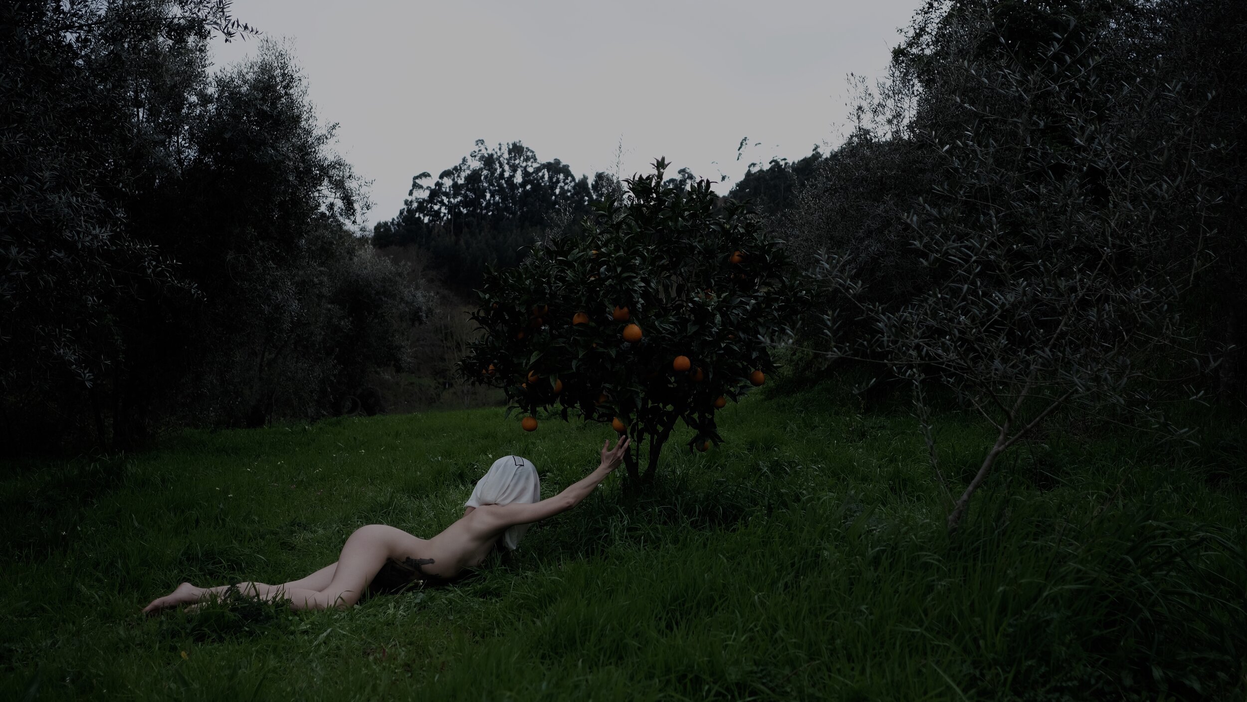 Untitled, self-portrait, series No sin beyond the Earth, digital photo, 2020
