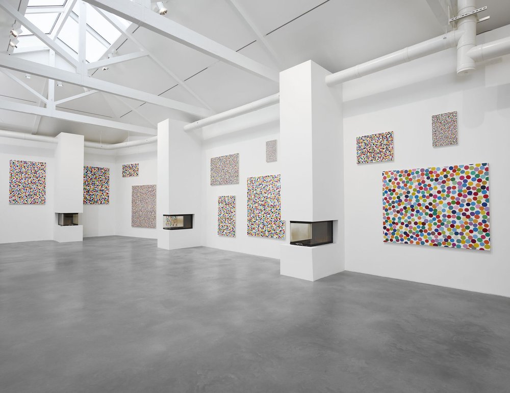Installation view: Damien Hirst, The Currency (2022), Newport Street Gallery, London. Photographed by Prudence Cuming Associates Ltd. © Damien Hirst and Science Ltd. All rights reserved, DACS 2022.
