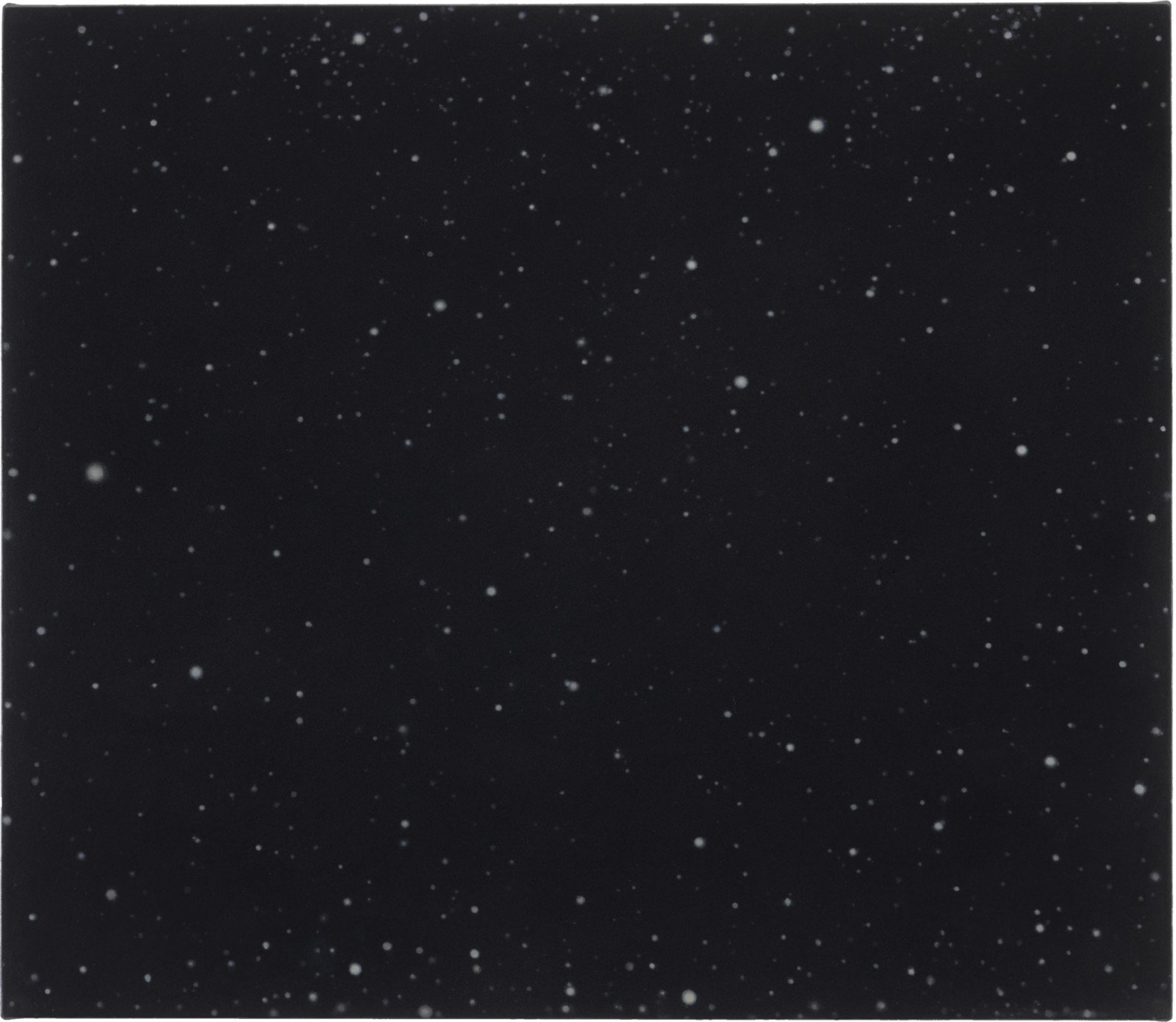 Vija Celmins, Night Sky #22, 2015-18.  Oil on canvas, 50.2 x 57.2cm. 