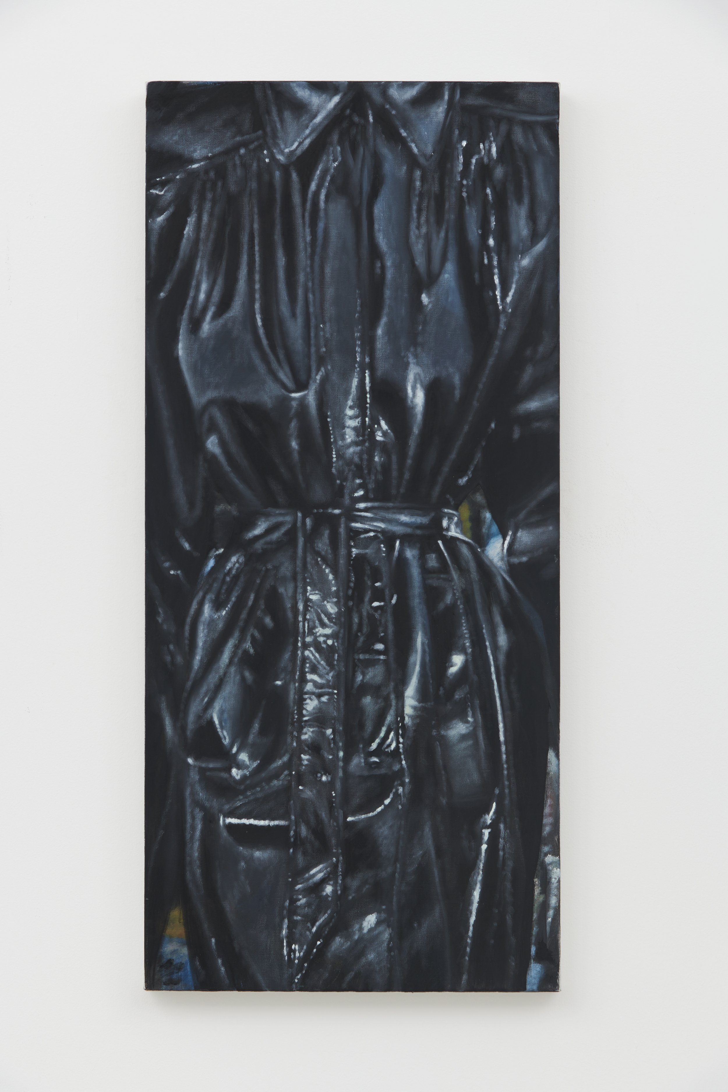 Issy Wood, Into that darkness, 2018. Oil on linen . Photo Courtesy: Lafayette Anticipations.