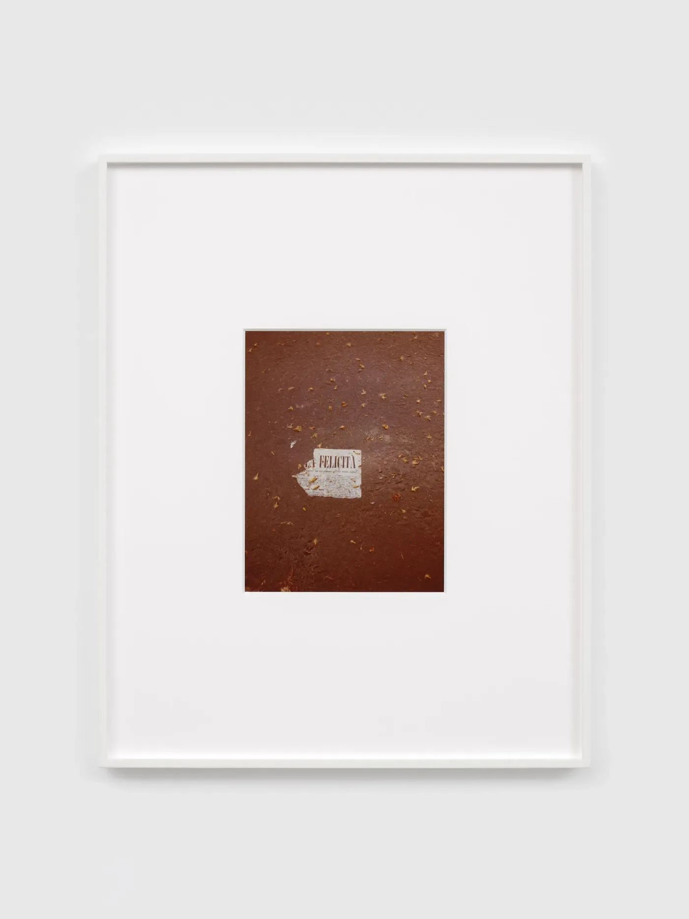 Luigi Ghirri: Felicità @ Thomas Dane Gallery 