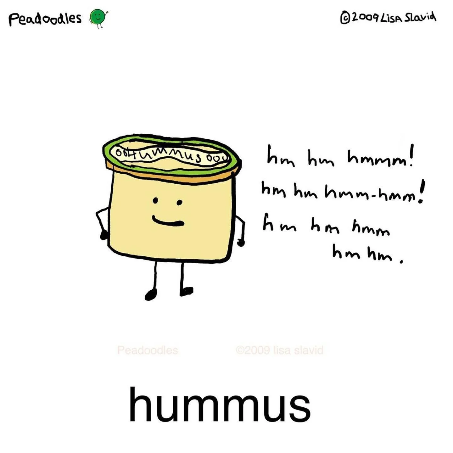 Mood 💚 @peadoodles 
What&rsquo;s your favorite way to eat hummus? My top 6:
🥗 As a salad dressing 
🥔 As a topping for roasted spuds
🥣 To thicken sauces
🥄 As a mayo alternative 
🥒 As a dip with raw veggies
🍓 As dessert hummus with fresh fruit