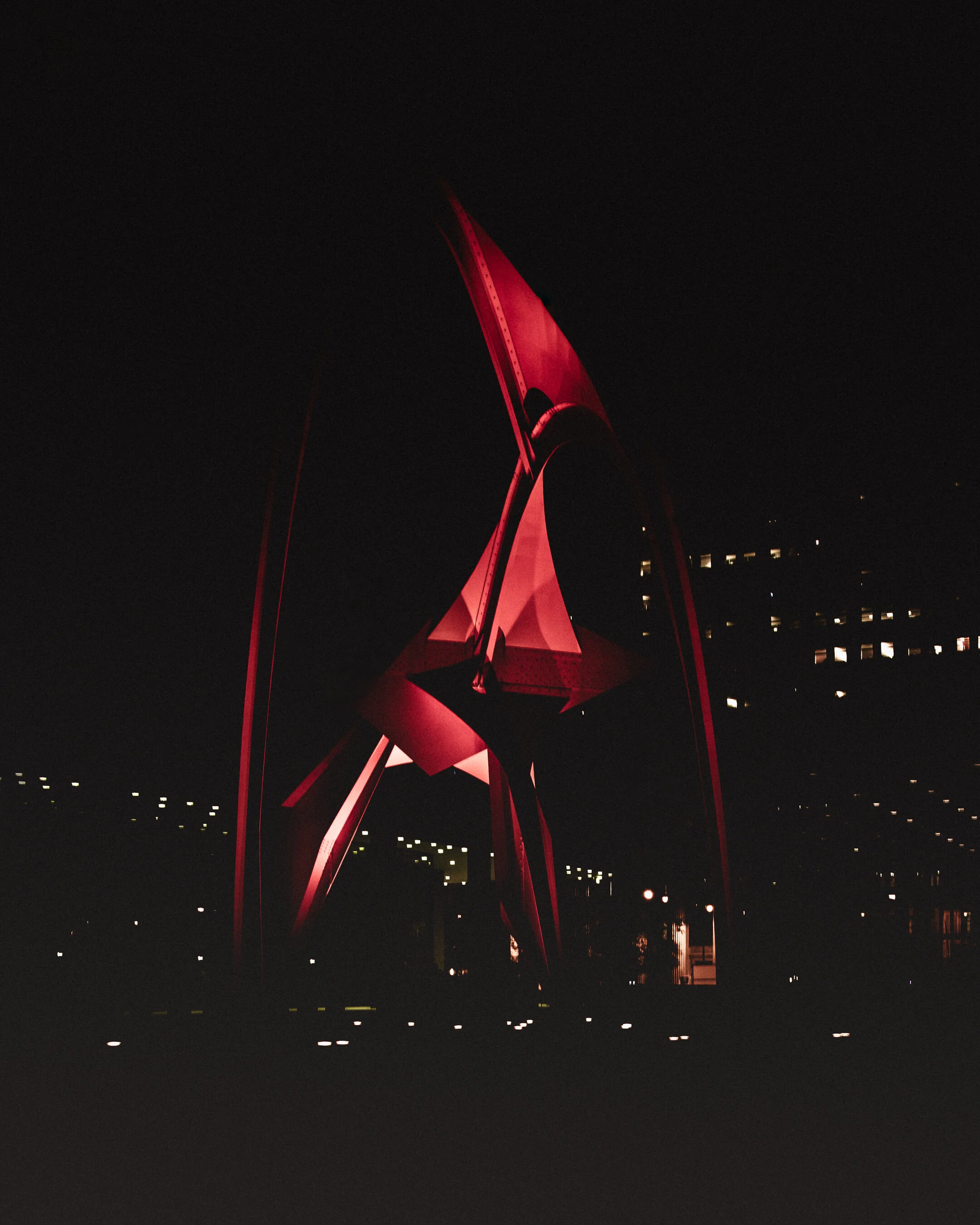 Calder's Flamingo