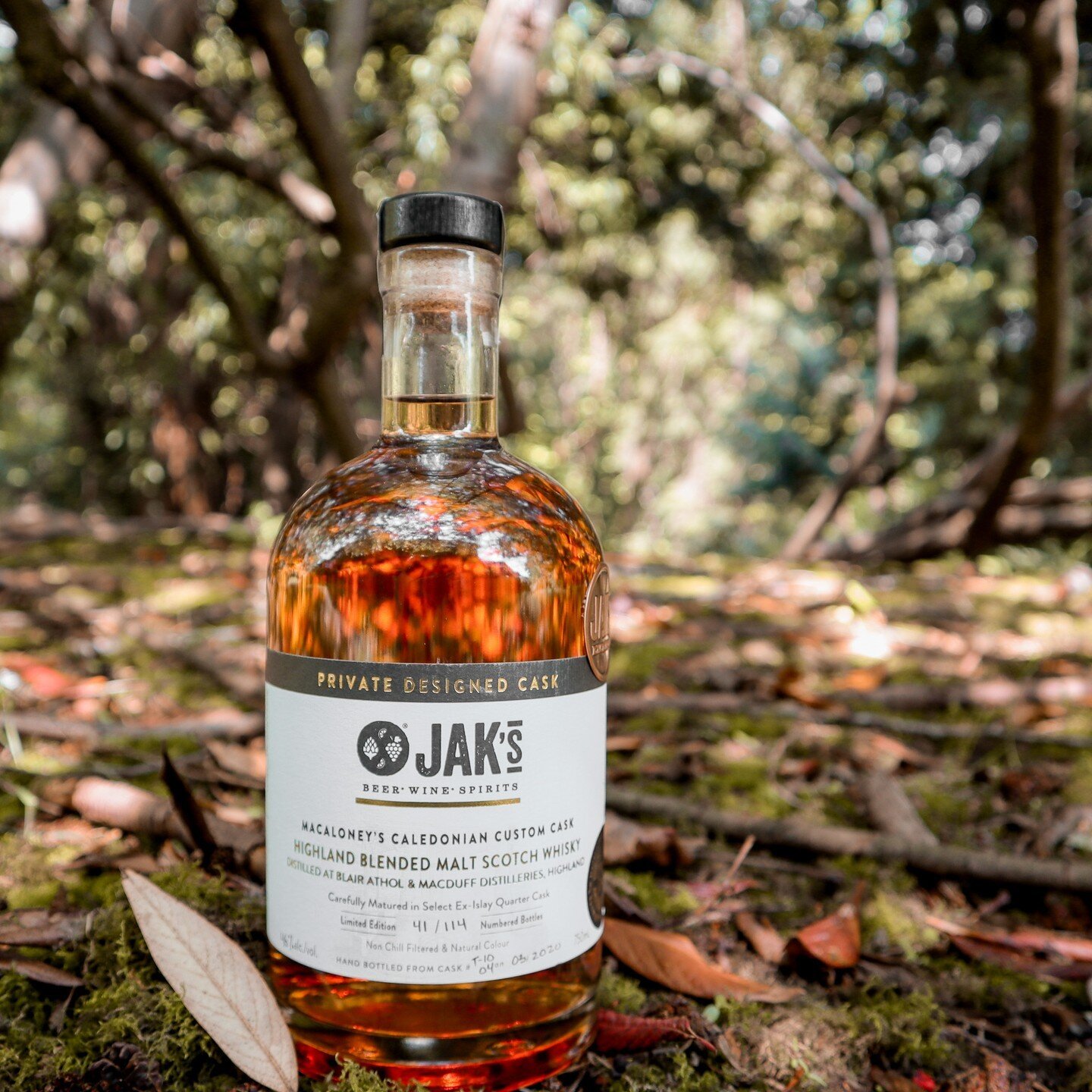 Looking for a whisky to celebrate World Whisky Day? Look no further than Macaloney's Highland Blended Malt Scotch Whisky, a JAK&rsquo;s Exclusive!

Crafted from Glenlossie and Benrinnes, this whisky is aged for 6-7 years in ex-Bourbon barrels before 