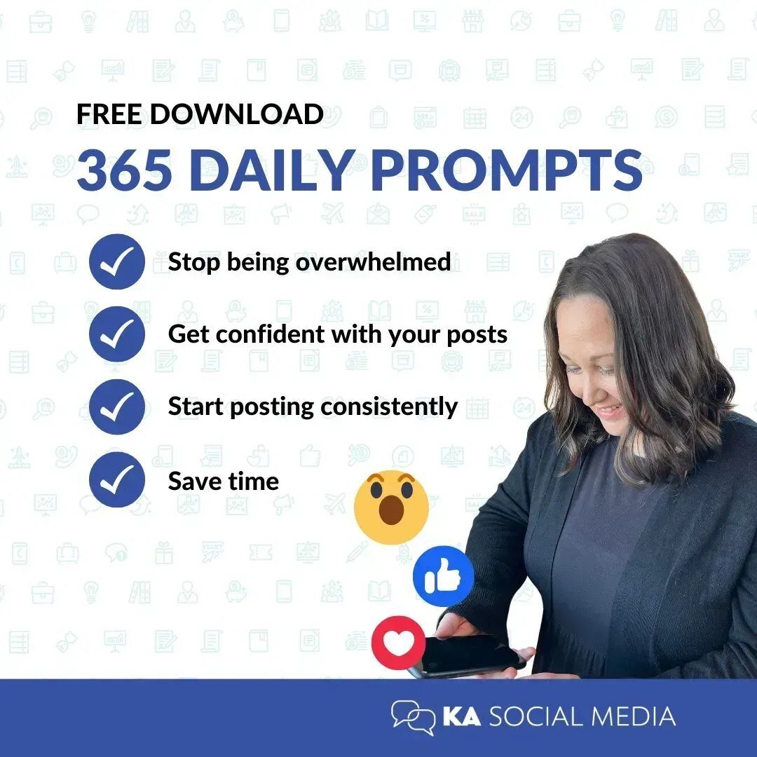 Coming up with ideas for social media has never been easier. 

Sign up for 365 Days Of Prompts and get monthly deliveries of daily prompts&mdash;so you never have to wonder, 'what should I post about today?' again!

Sign up via our link in bio!

#365