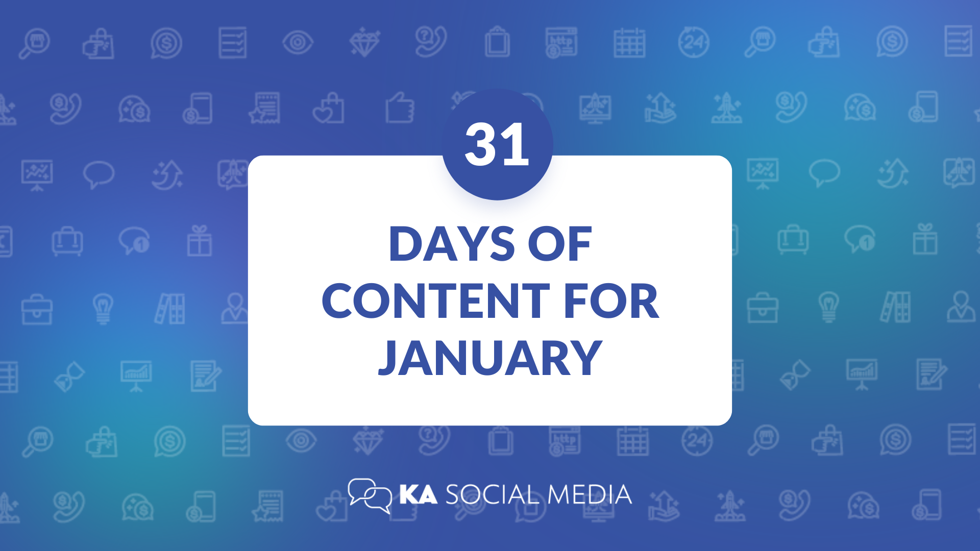 31 Content Ideas for January 2026