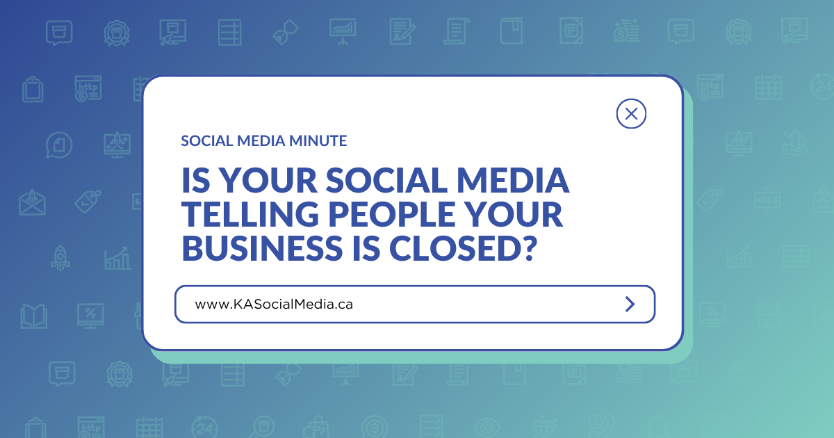 Is Your Online Presence Telling People You're Closed?