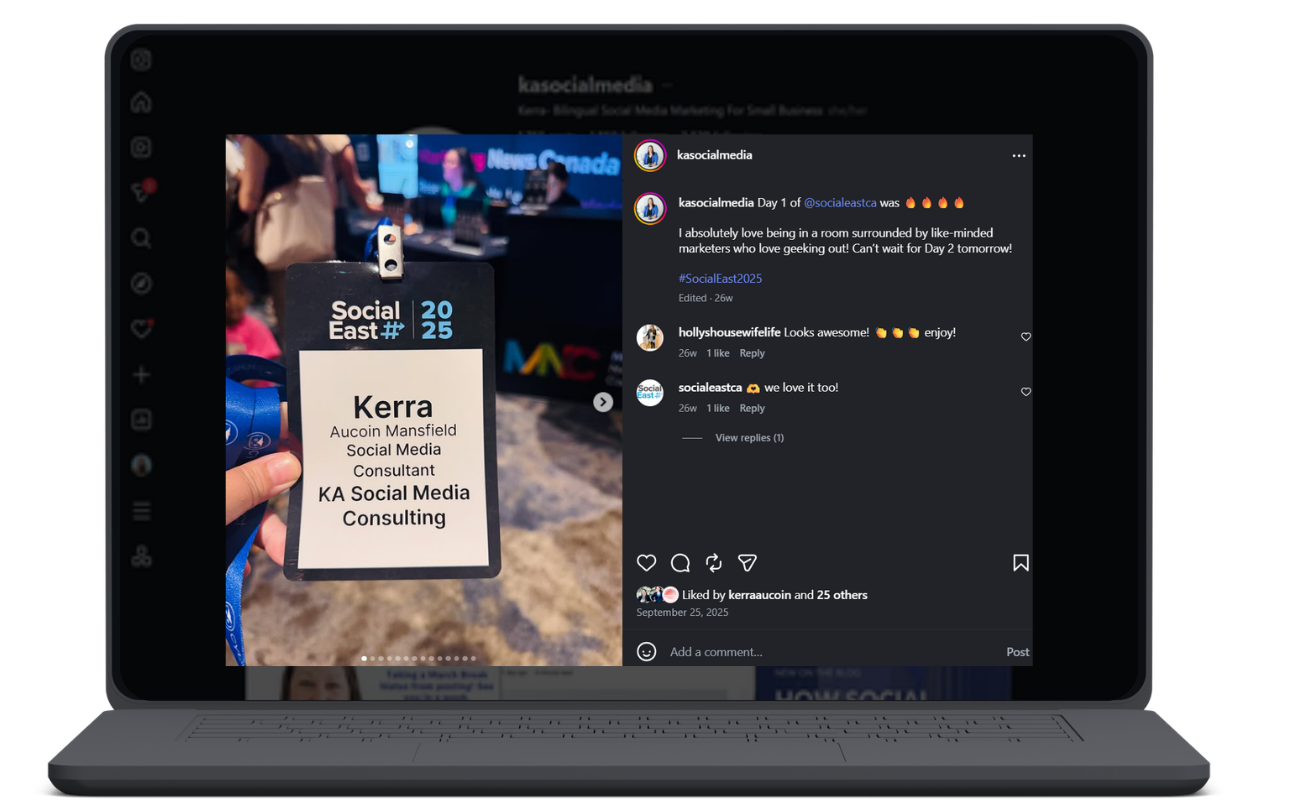 Phone photo by  Kerra of KA Social Media on her social media profile