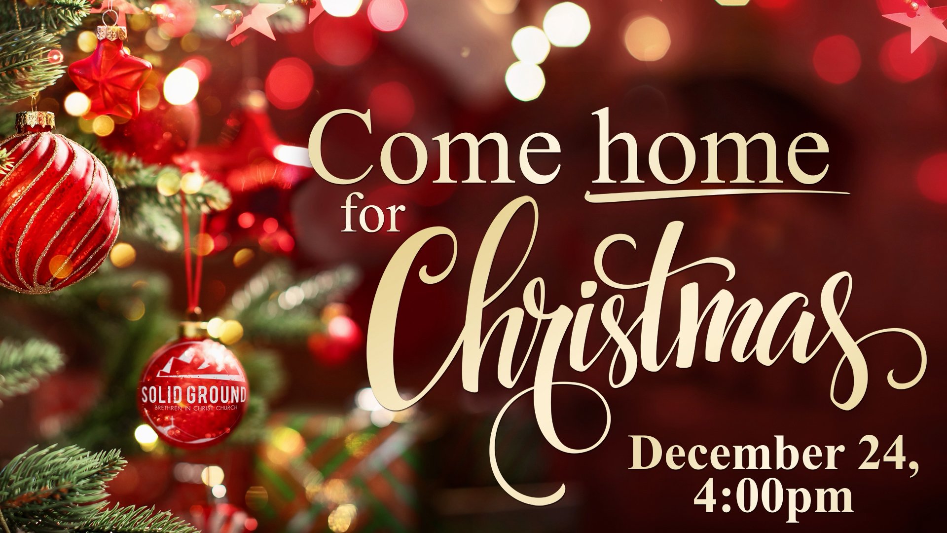 Christmas Eve at Solid Ground