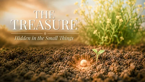 Don't underestimate small beginnings.