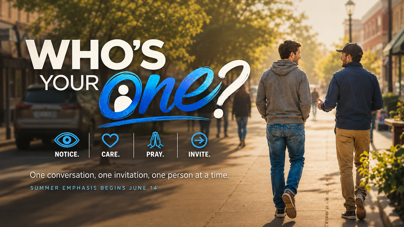 "Who's Your One" Logo Screen