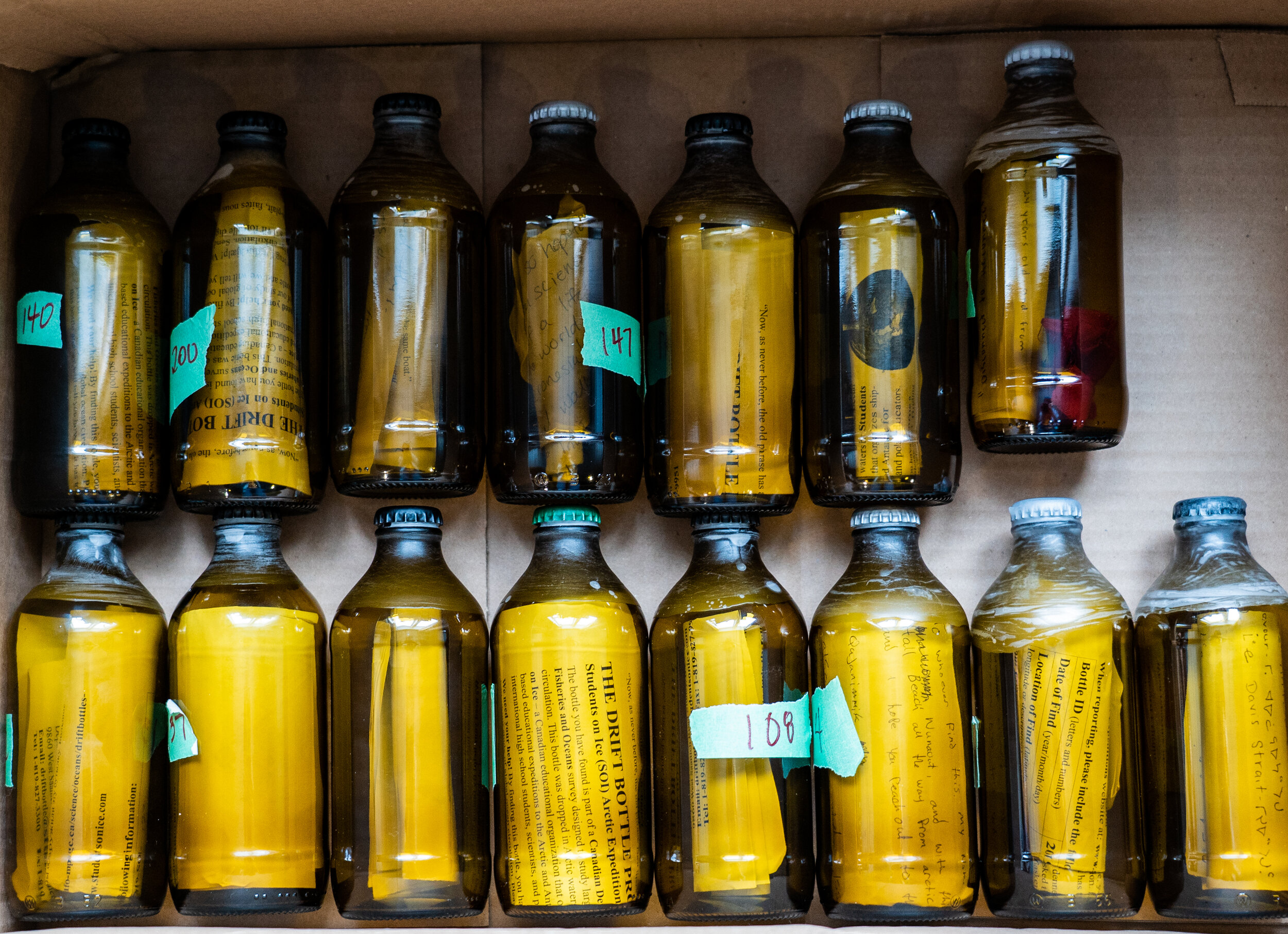 The drift bottle projectis…..