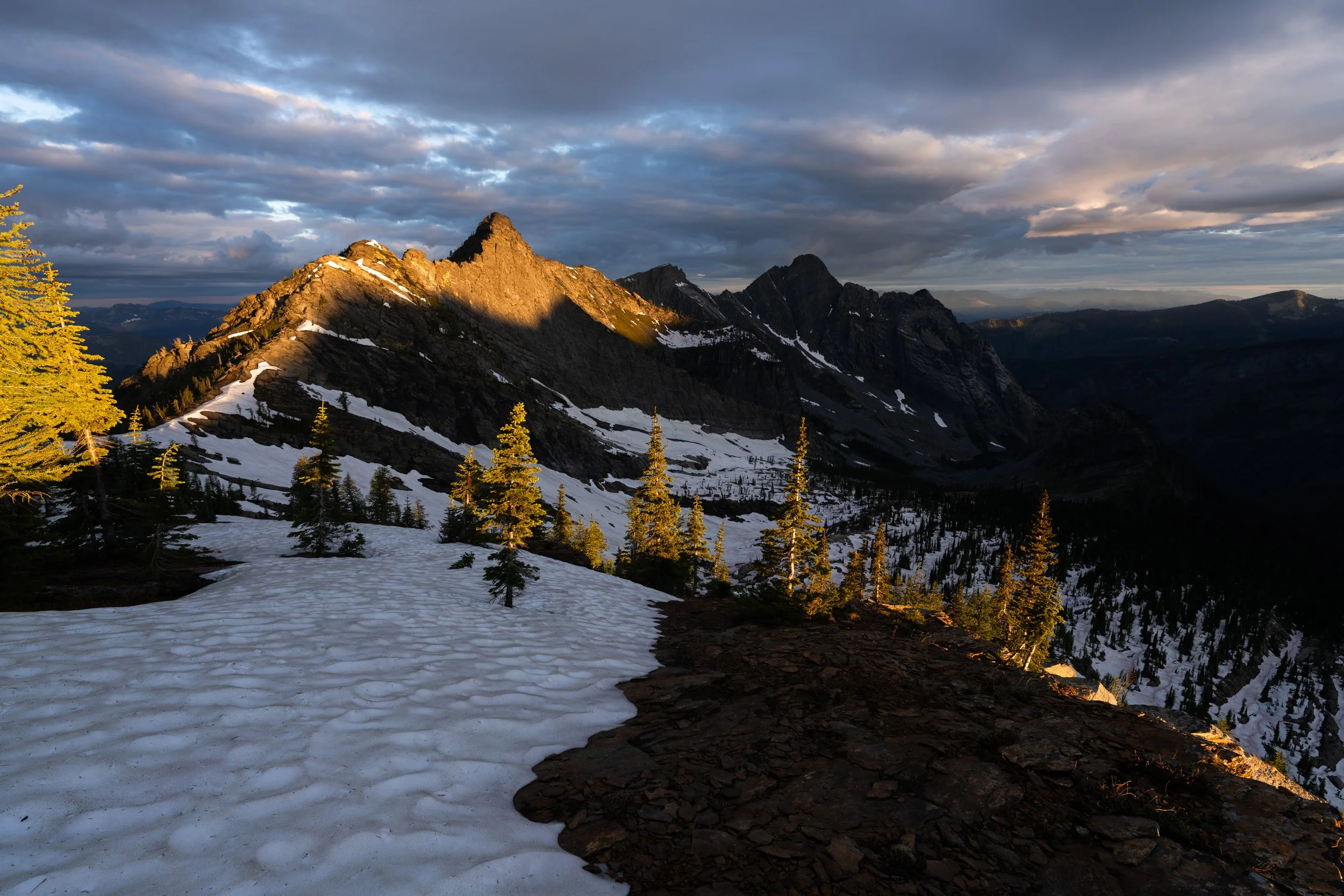 Morning Song (Off trail in the Cabinet Mountains Wilderness)