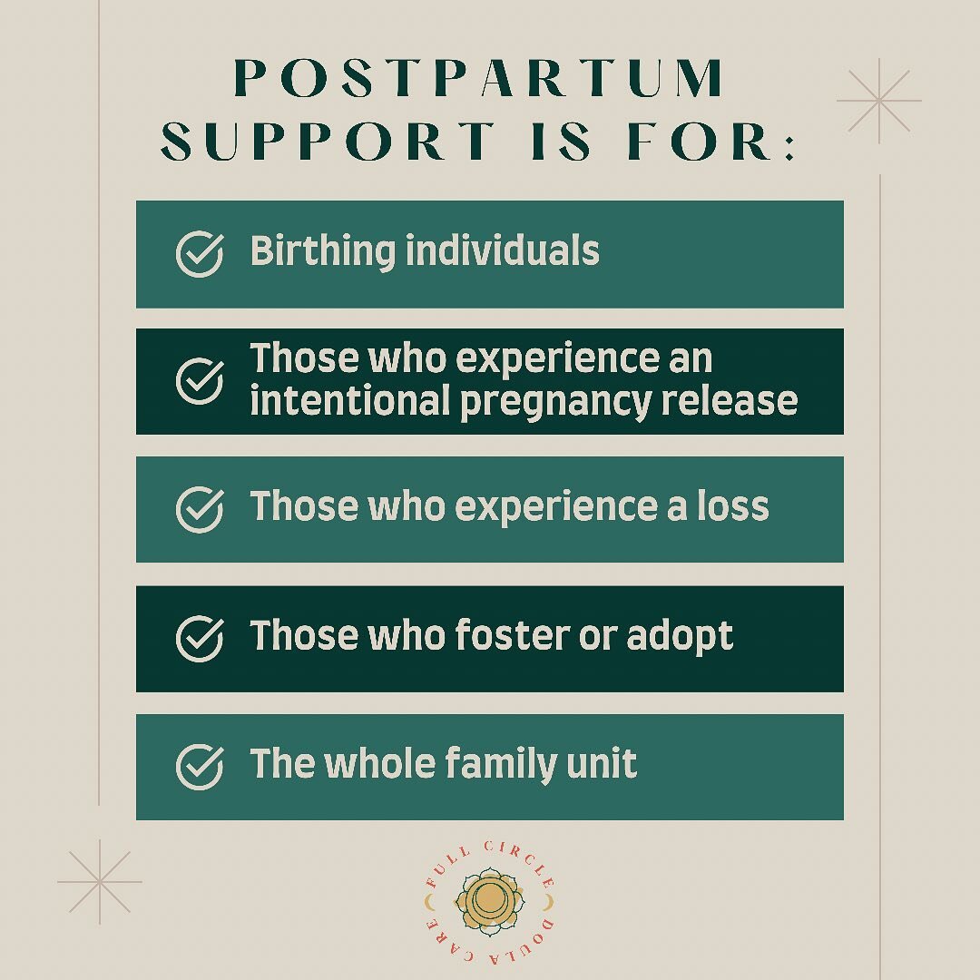 A common belief in our society is that only those who have a live newborn in their arms are postpartum. But this is such a limiting belief. It neglects the fact that those who carry a pregnancy for any length of time also have recovery and healing ne
