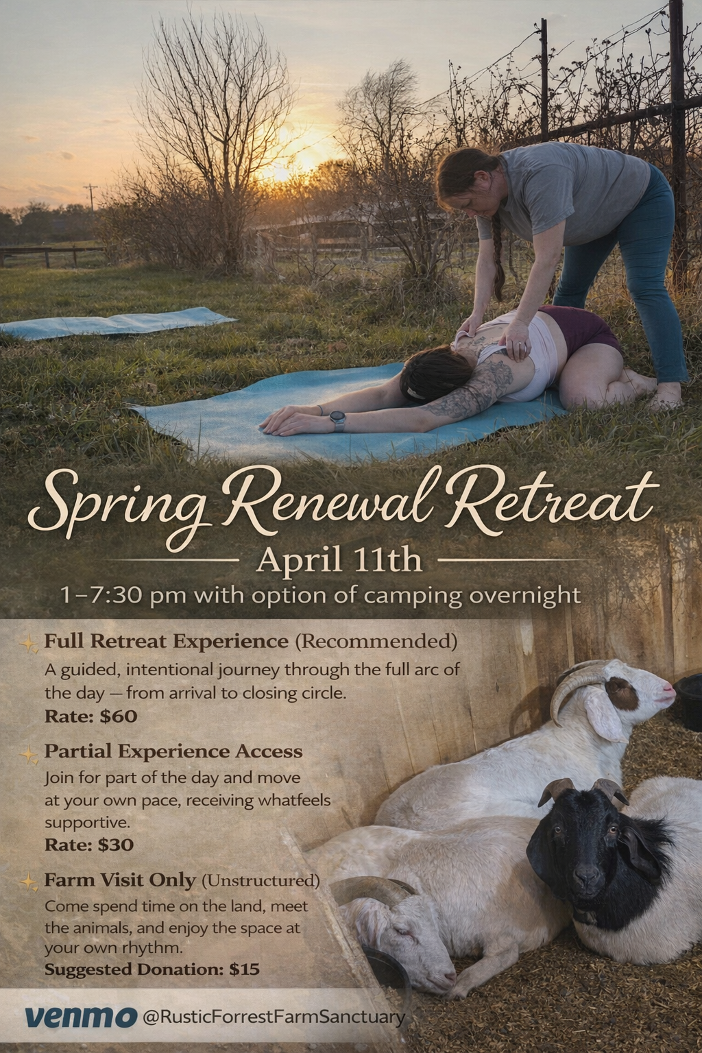 🌸 Spring Renewal Retreat