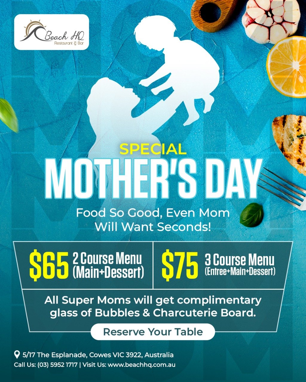 Mother's Day Lunch/Dinner