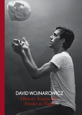  The artist tossing a  Metamorphosis  cast head as the cover of the Whitney’s catalog David Wojnarowicz: History Keeps Me Awake at Night (2018) 