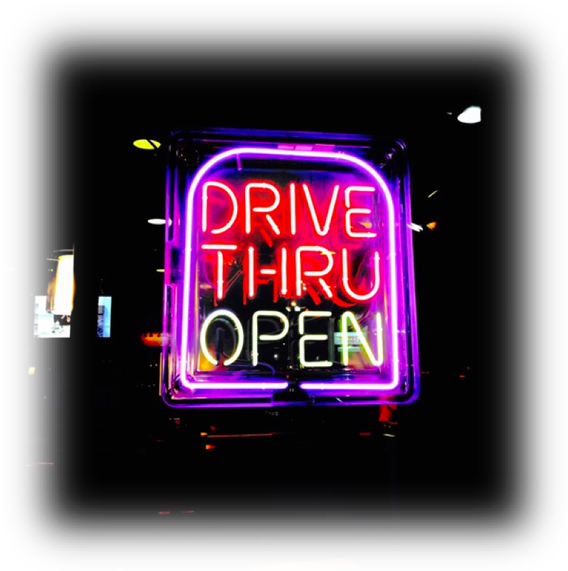  Taco Bell drive-thru signage 