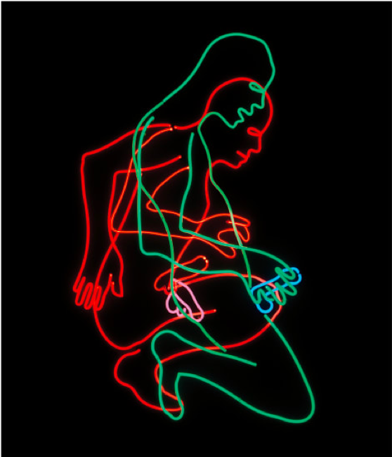  Bruce Nauman, Masturbating Man, 1985, Phillips Gallery         