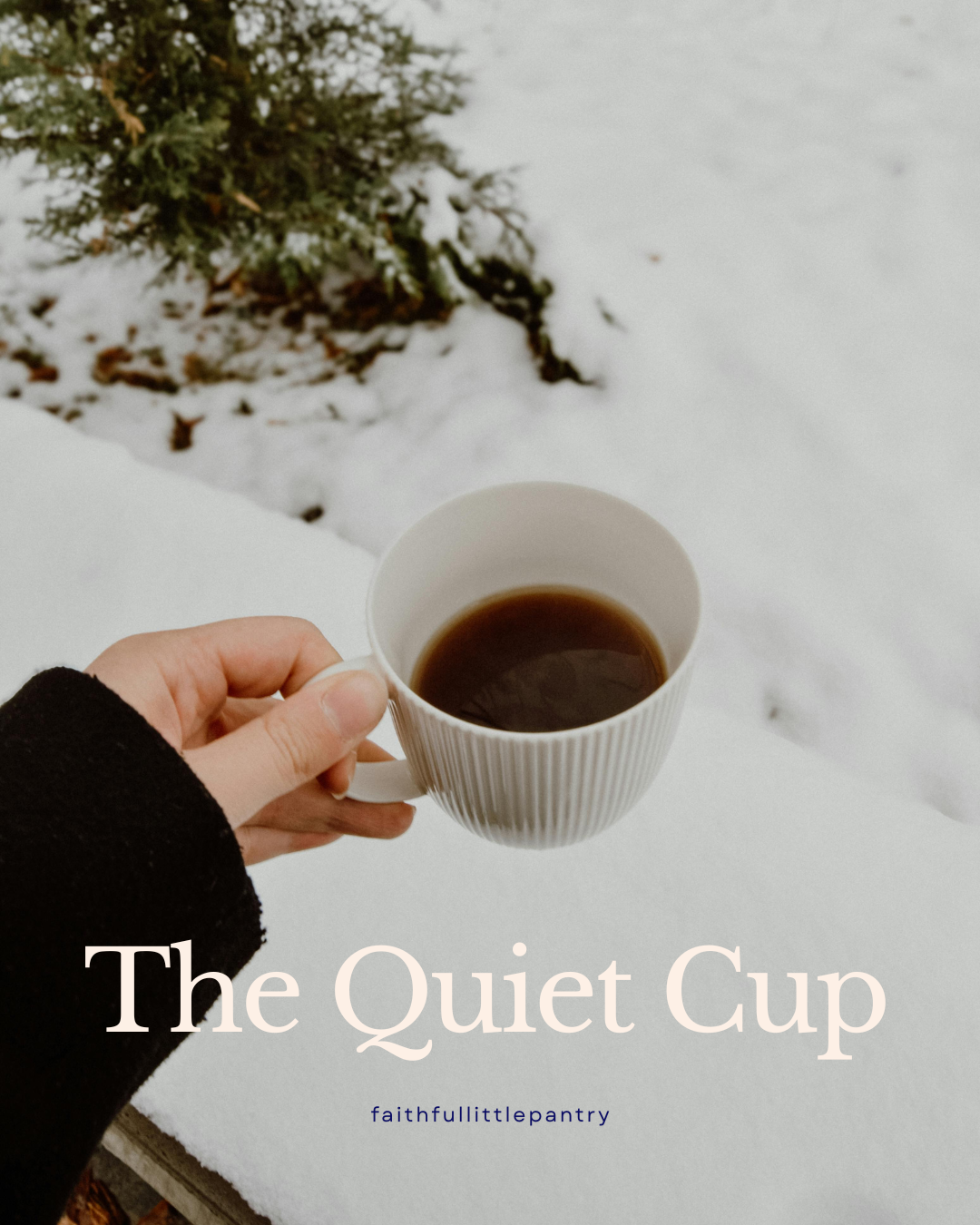 The Quiet Cup: January Is Not One Thing