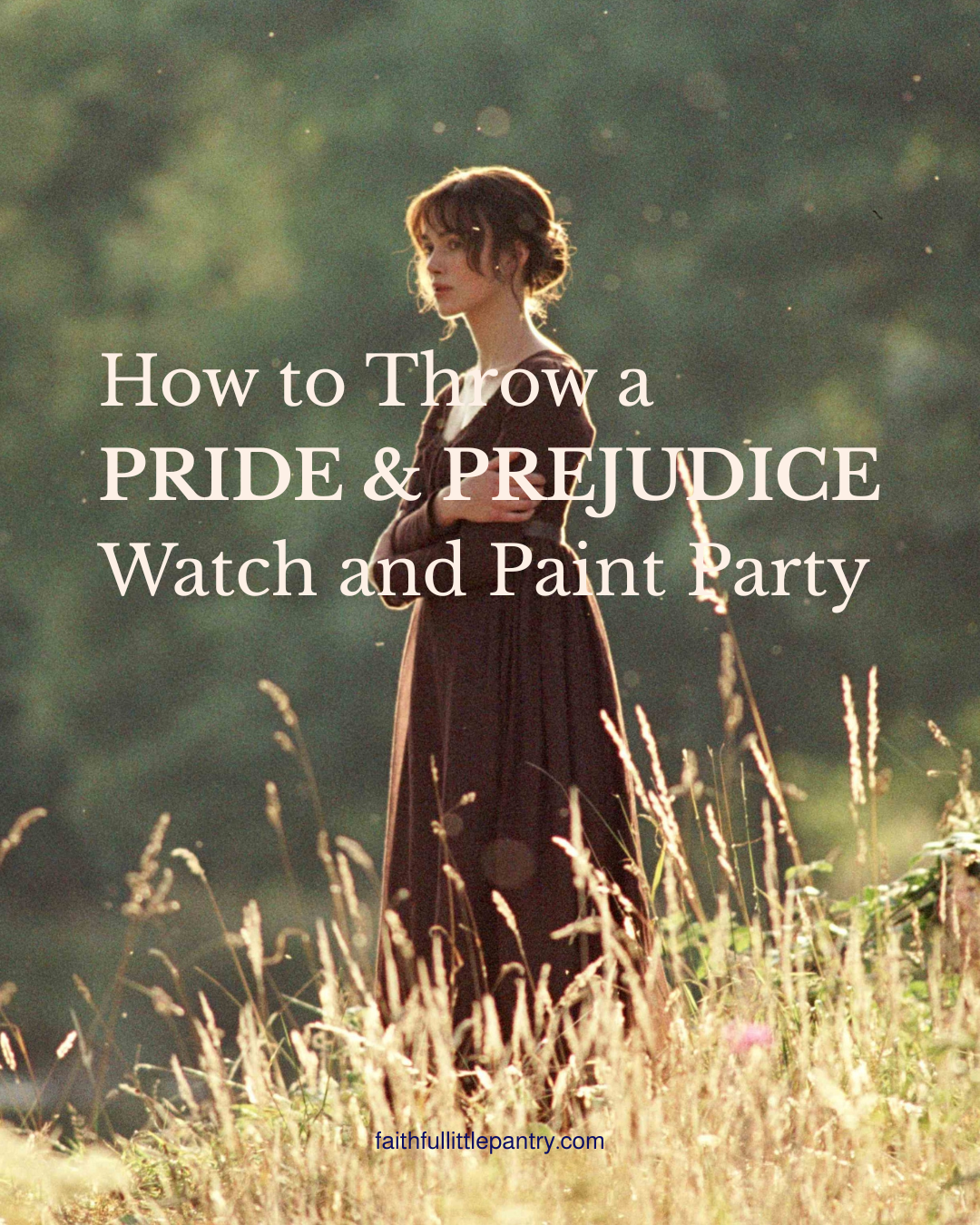 Pride &amp; Prejudice Watch &amp; Paint Party | Simple Hosting