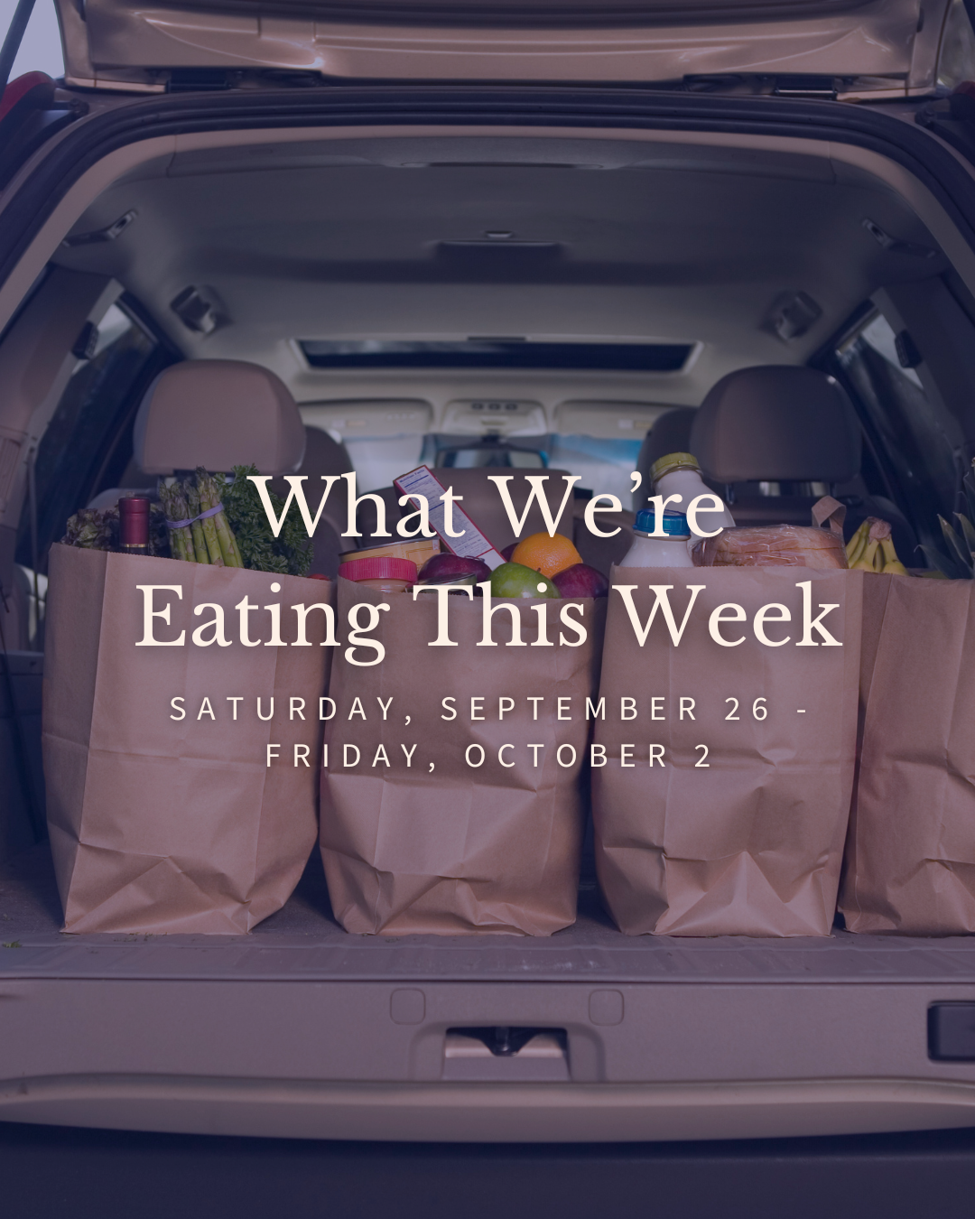 Weekly Meal Plan: Breakfast, Lunch, &amp; Dinner | Budget Meals for Family of 3
