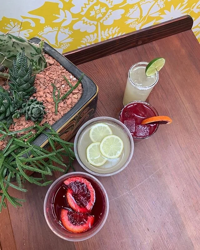 Margaritas Especiales and Blood Orange Mezcal Margaritas are now to-go! Available in a container for 4-6 people&mdash;shake with ice and serve! #cocktaildelivery #oaklanddrinks #shelterinplace #keepitoakland