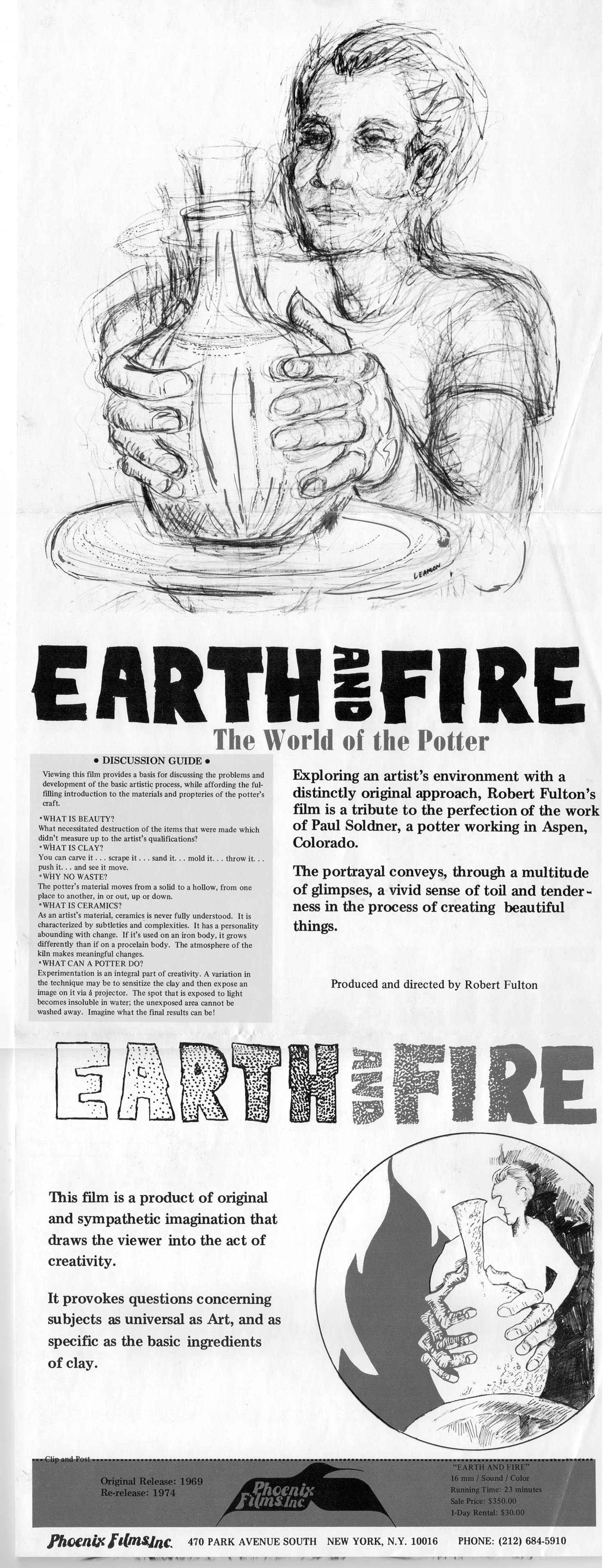 EARTH AND FIRE Flyer