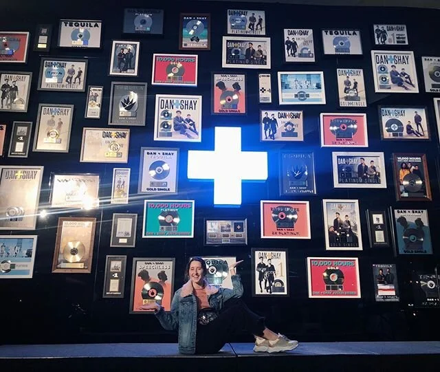 Congrats @danandshay on 2 sold out nights at Bridgestone!! Such an amazing show with @ingridandress @thebandcamino 🖤✨💗