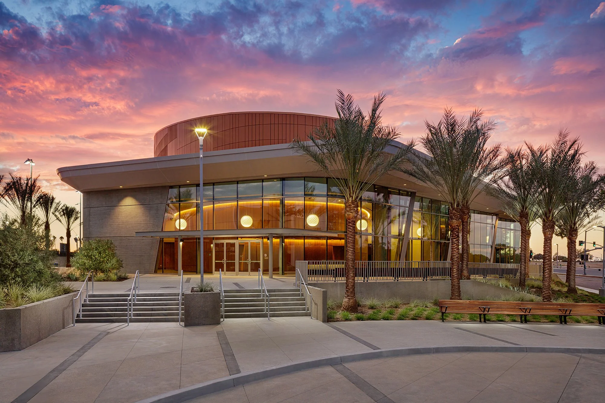 Estancia HS Theater | Perkins Eastman Architects