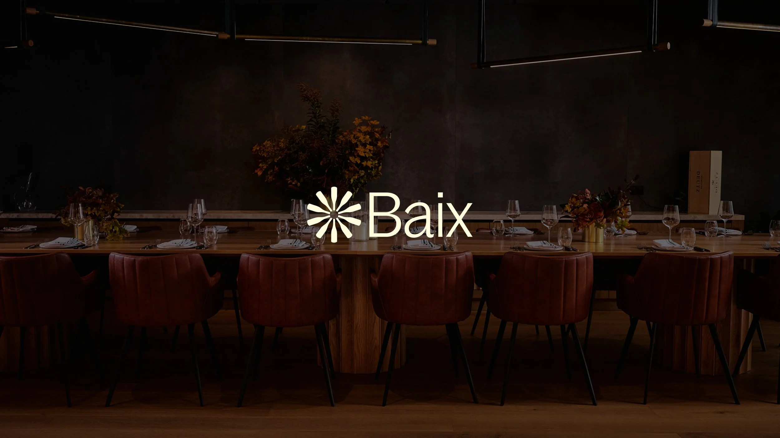 Baix Brighton, Restaurant Branding