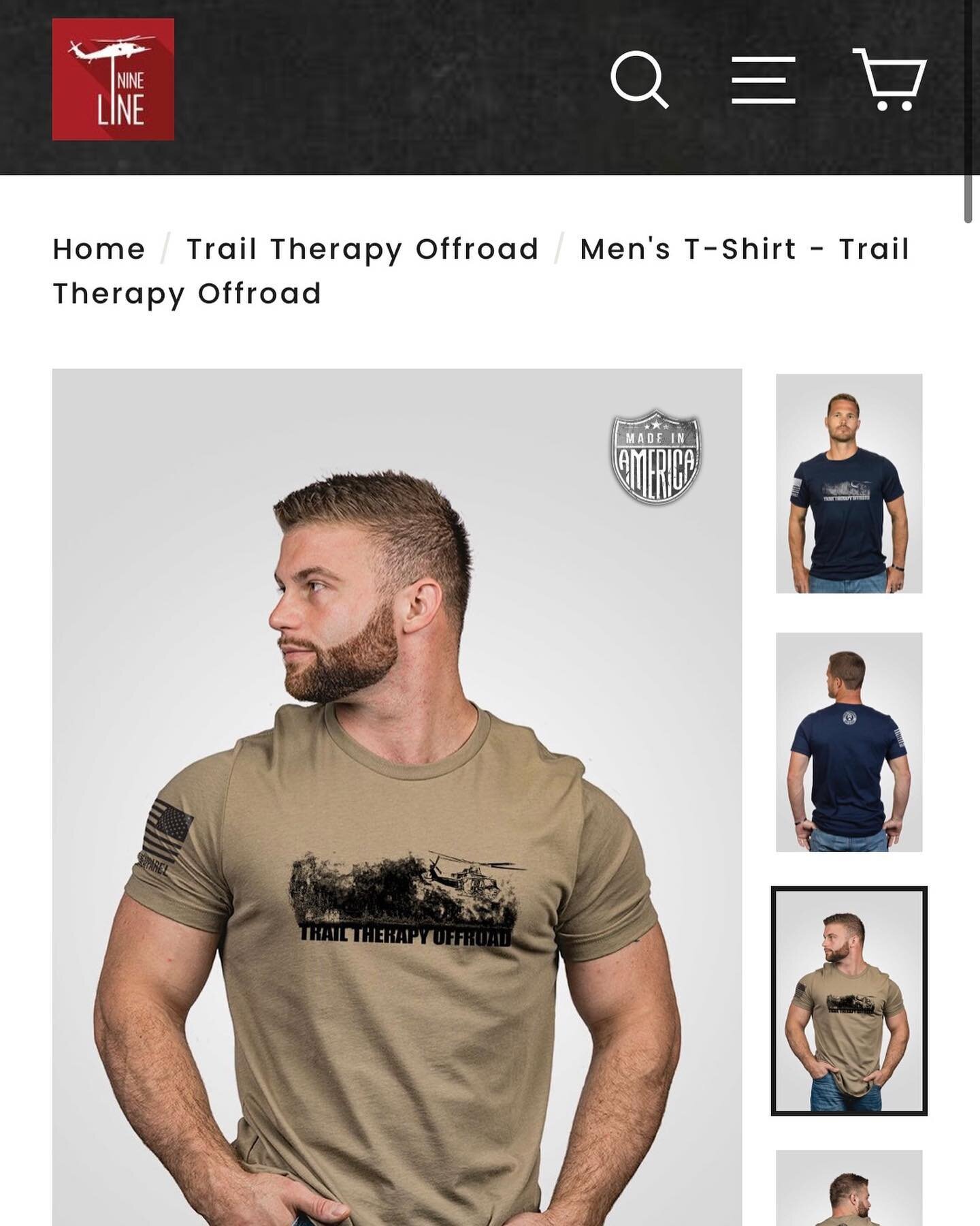 Nine Line Apparel/ Trail Therapy Offroad launch is live! 

Head on over to ninelineapparel.com and click on Limited Editions to throw some swag in the cart! Thank you for your continued support! 

~~~

Trail Therapy Offroad is a 501(c)(3) organizatio