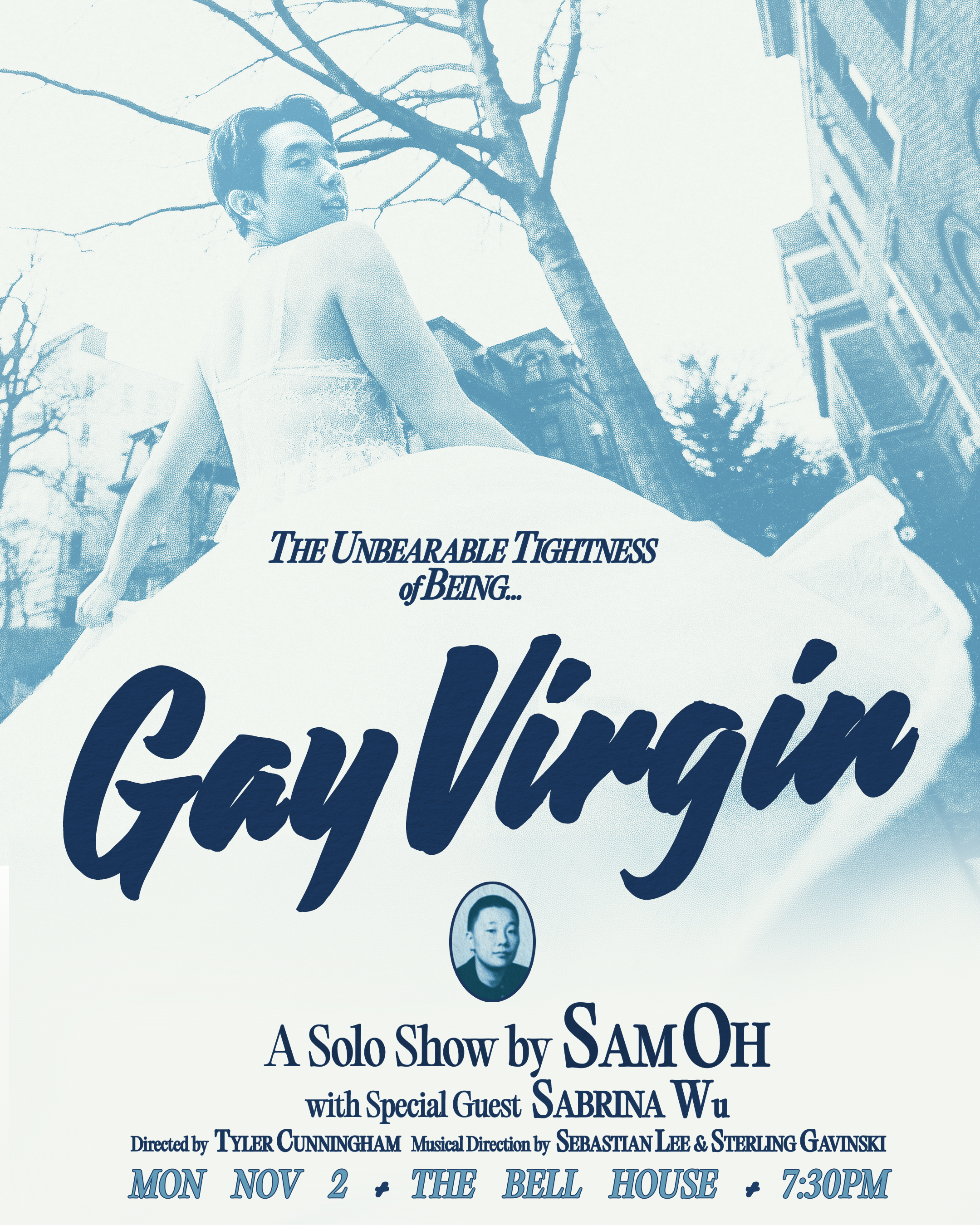 NYC SHOW: The Unbearable Tightness of Being...GAY VIRGIN w/ Sabrina Wu @ The Bell House