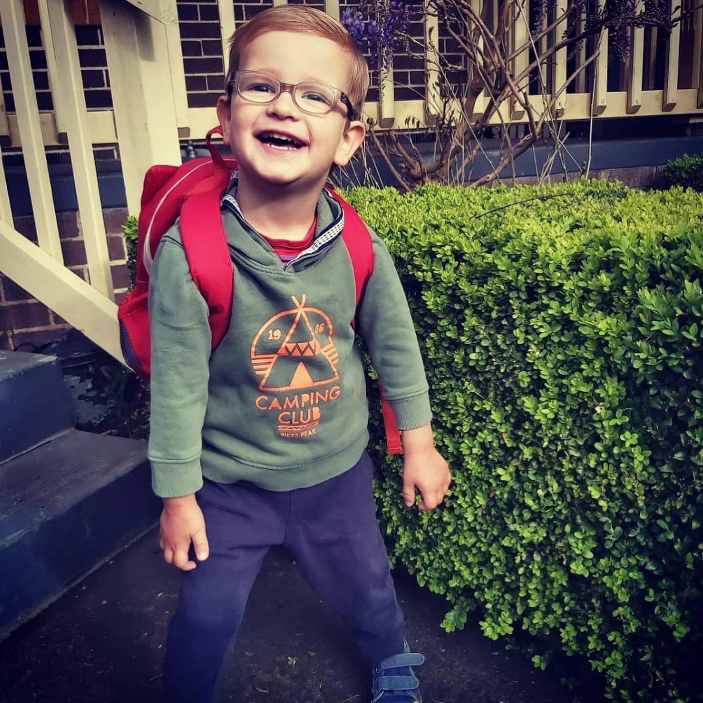 This young man returned back to childcare this week, and his face says it all! 🤓✏️

So great to be seeing Victorian students finally going back to school in the next couple of weeks, ready for Term 4! 🥳

Thank you Jords for your permission to share