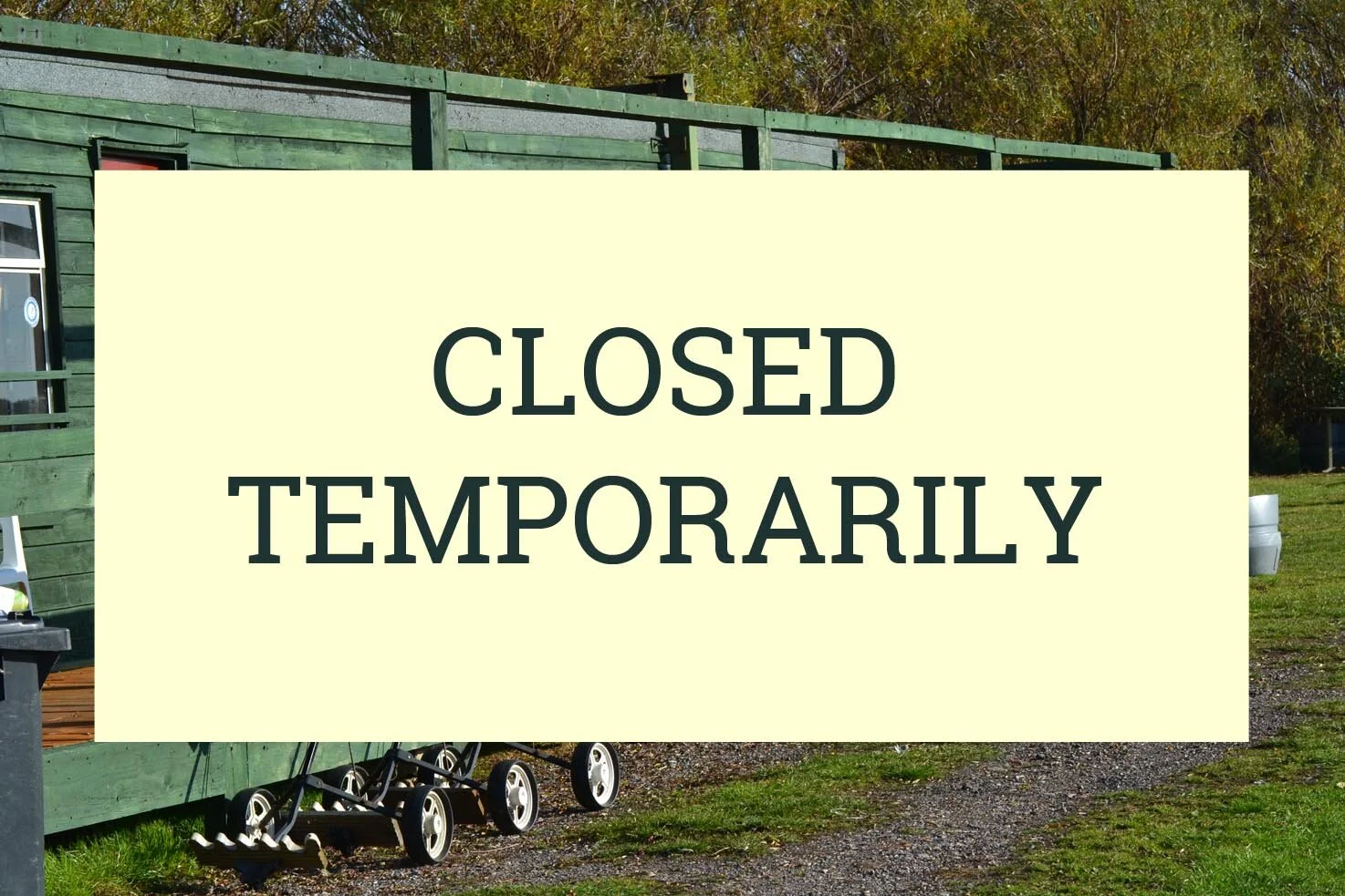 Closed for Lockdown 3