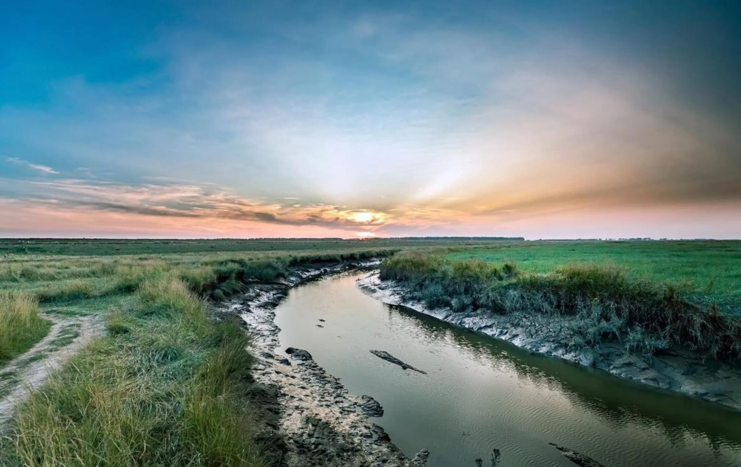 Omgeving Schelde Saeftinghe geulen Zeeuws-Vlaanderen Luxe B&B in Zeeland: Het verborgen Geluk
