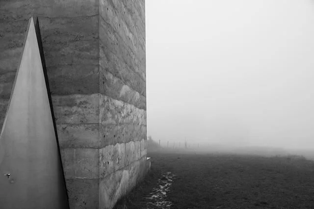 Bruder Klaus Field Chapel, designed by one of the greatest living architects, Peter Zumthor. One train ride from Cologne, and one looong walk through rainy, muddy fields, we finally spotted the structure through thick fog. .
.
.
.
.
.
#bruderklauskap