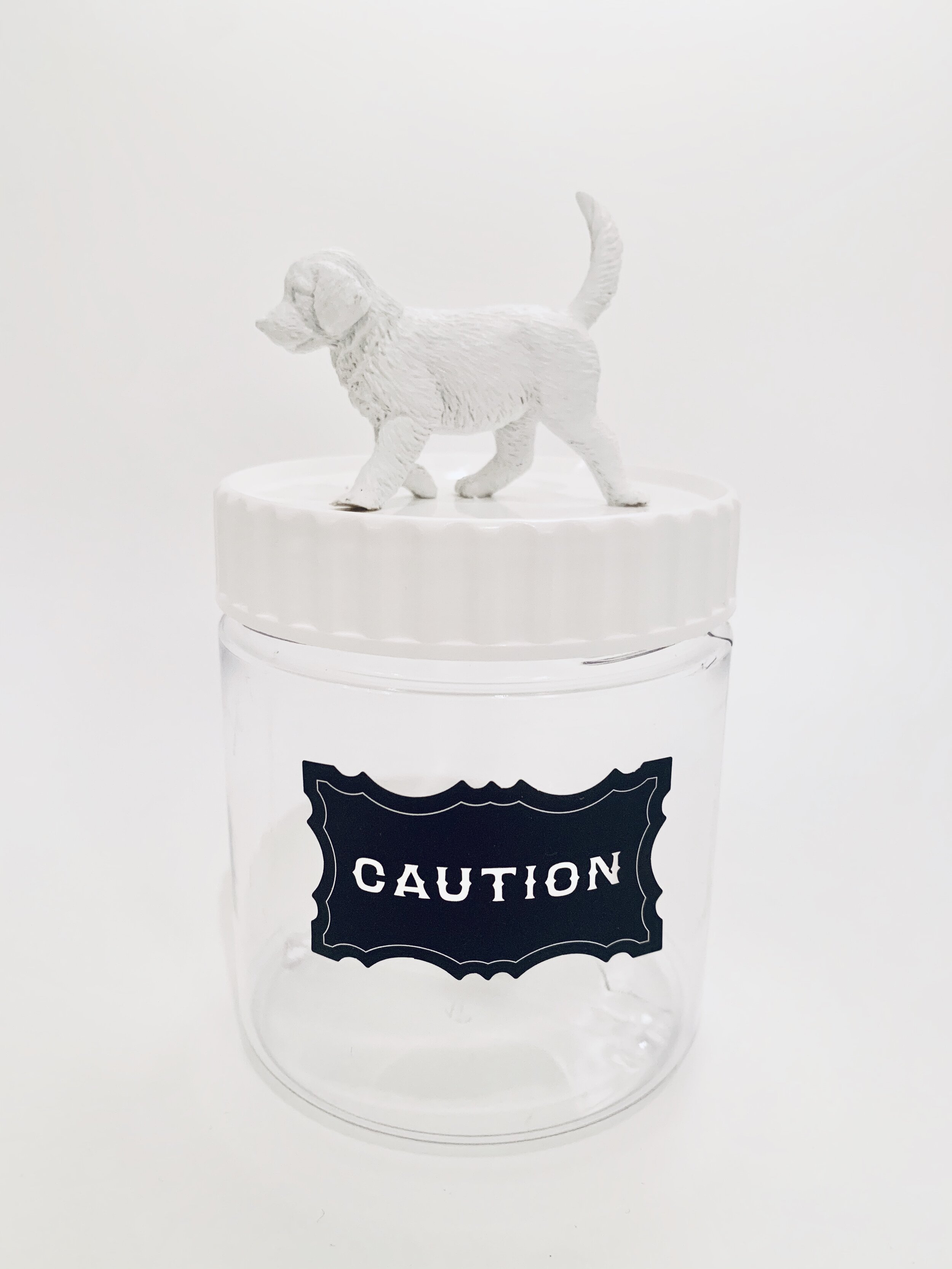 Retriever Puppy Keksdose Plastik