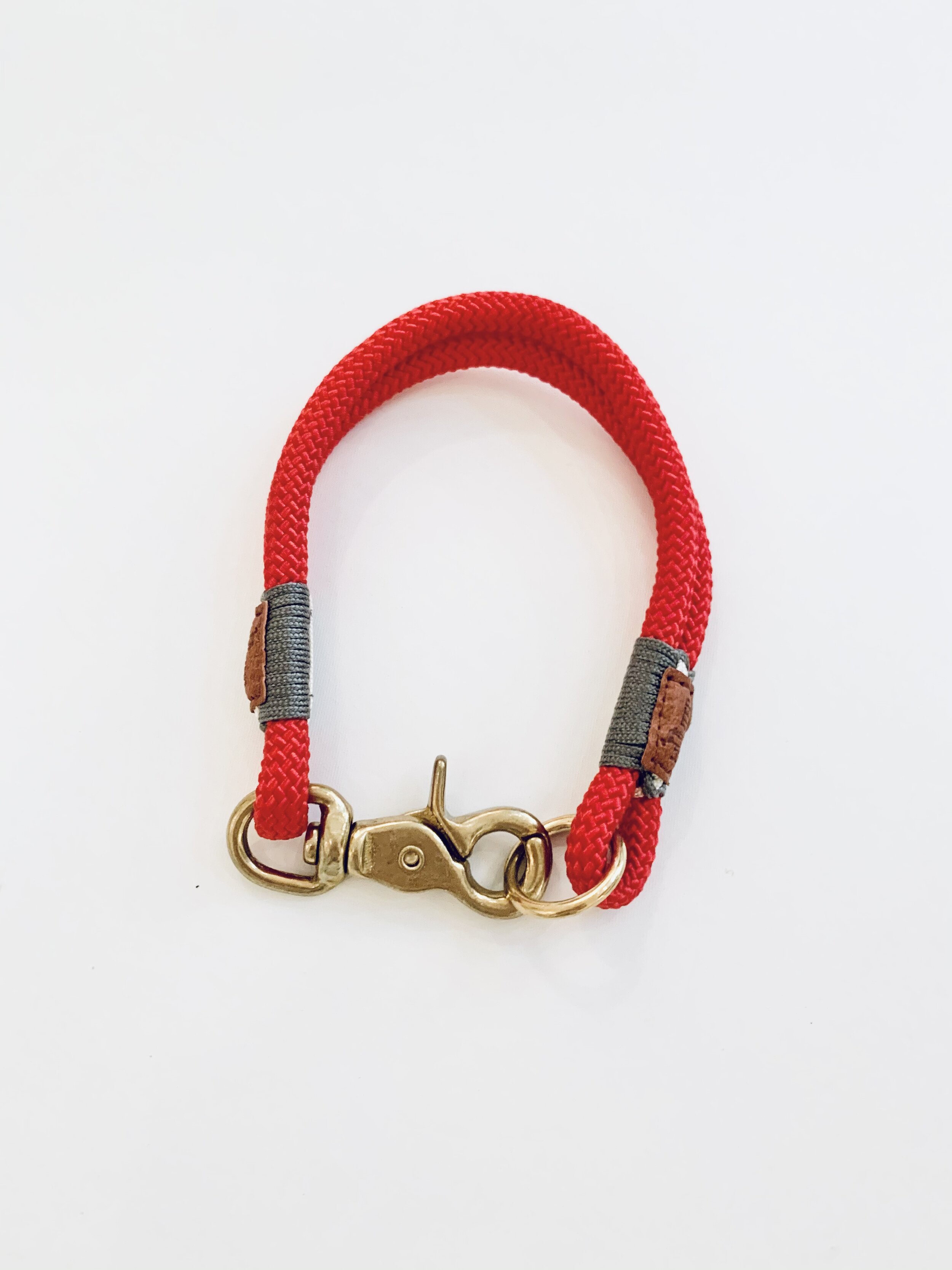 Weihnachtshalsband rot