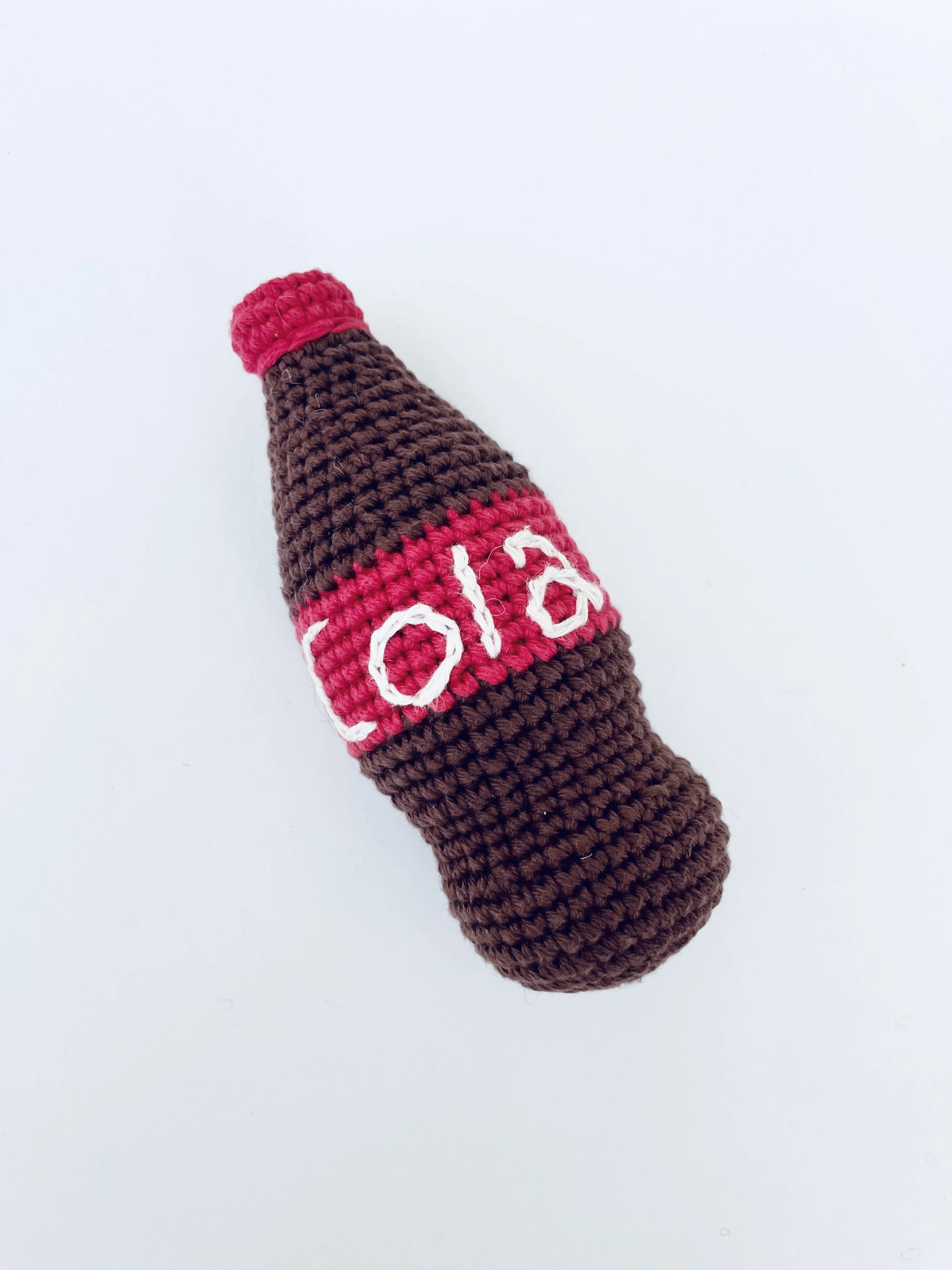 knitted Coke bottle