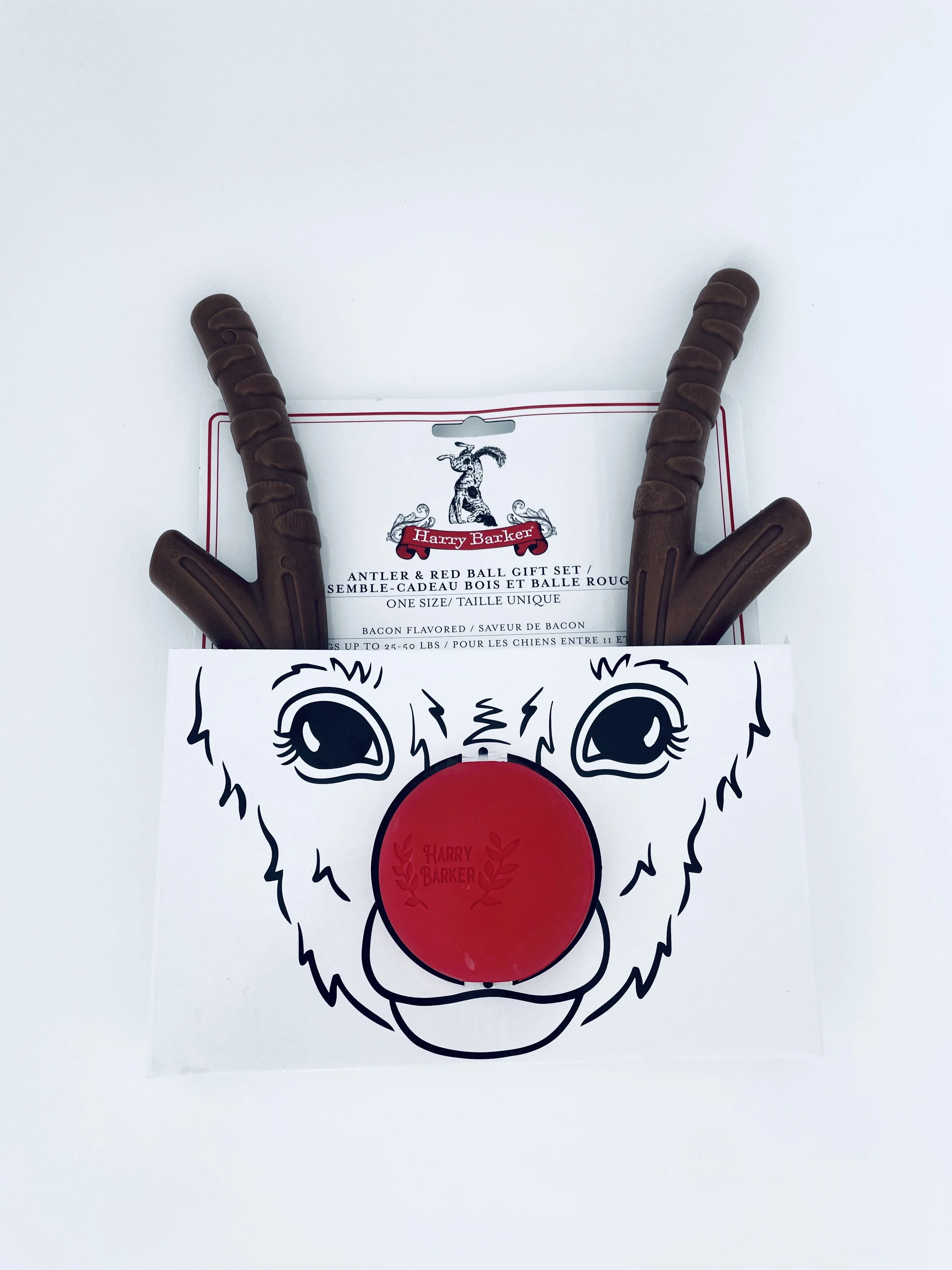 Reindeer Ball & chewing Antlers
